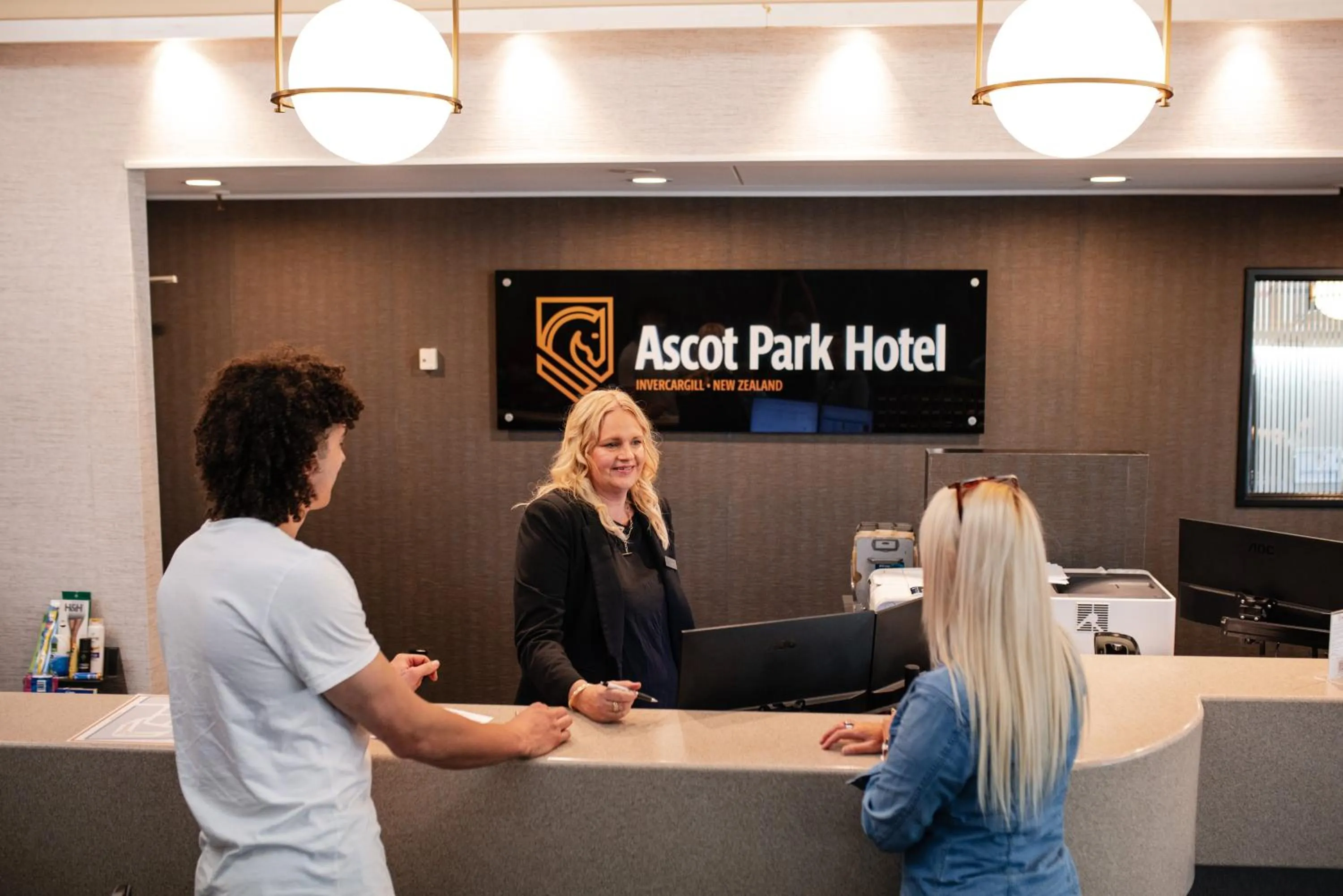 Lobby or reception in Ascot Park Hotel