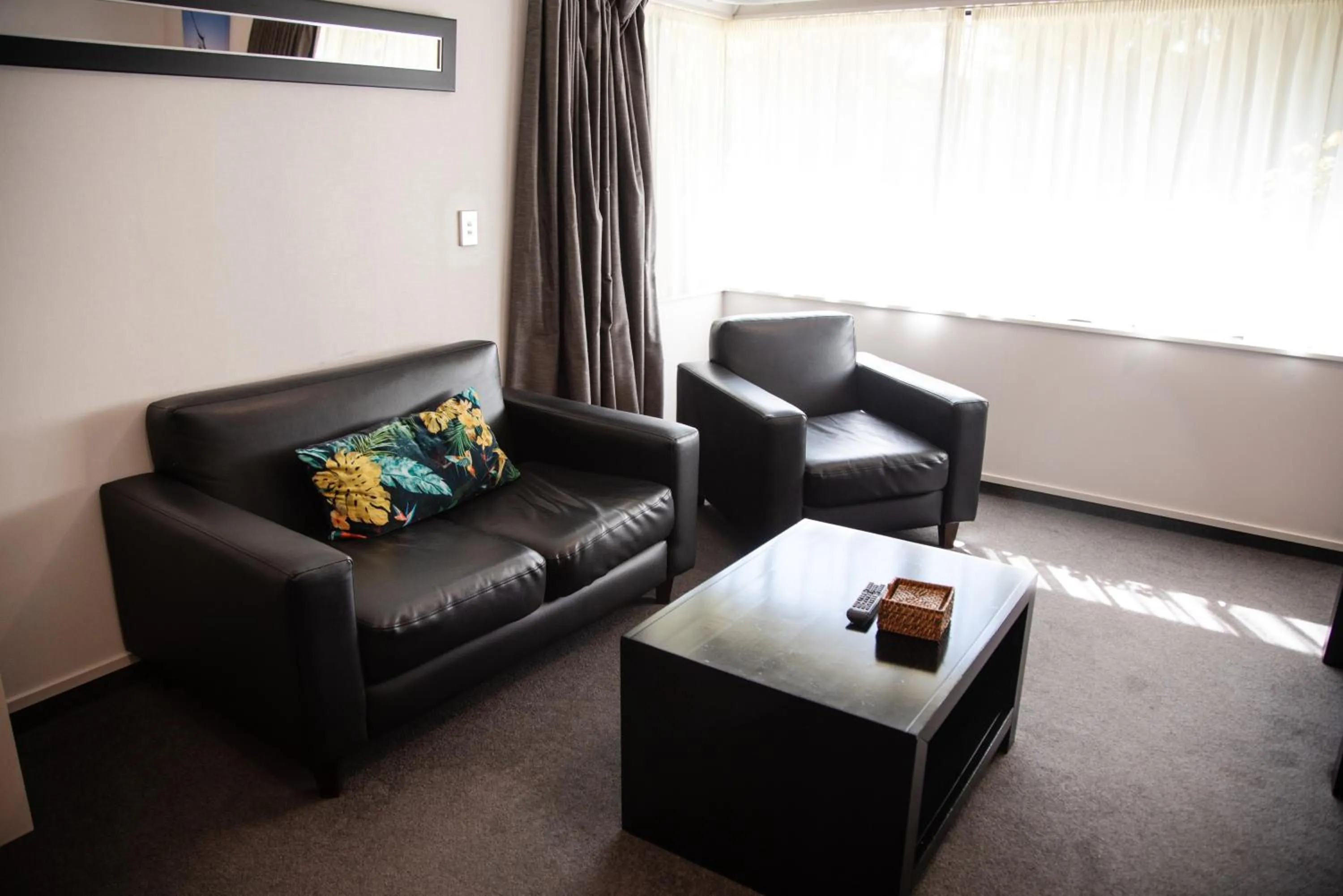 Seating area in Ascot Park Hotel