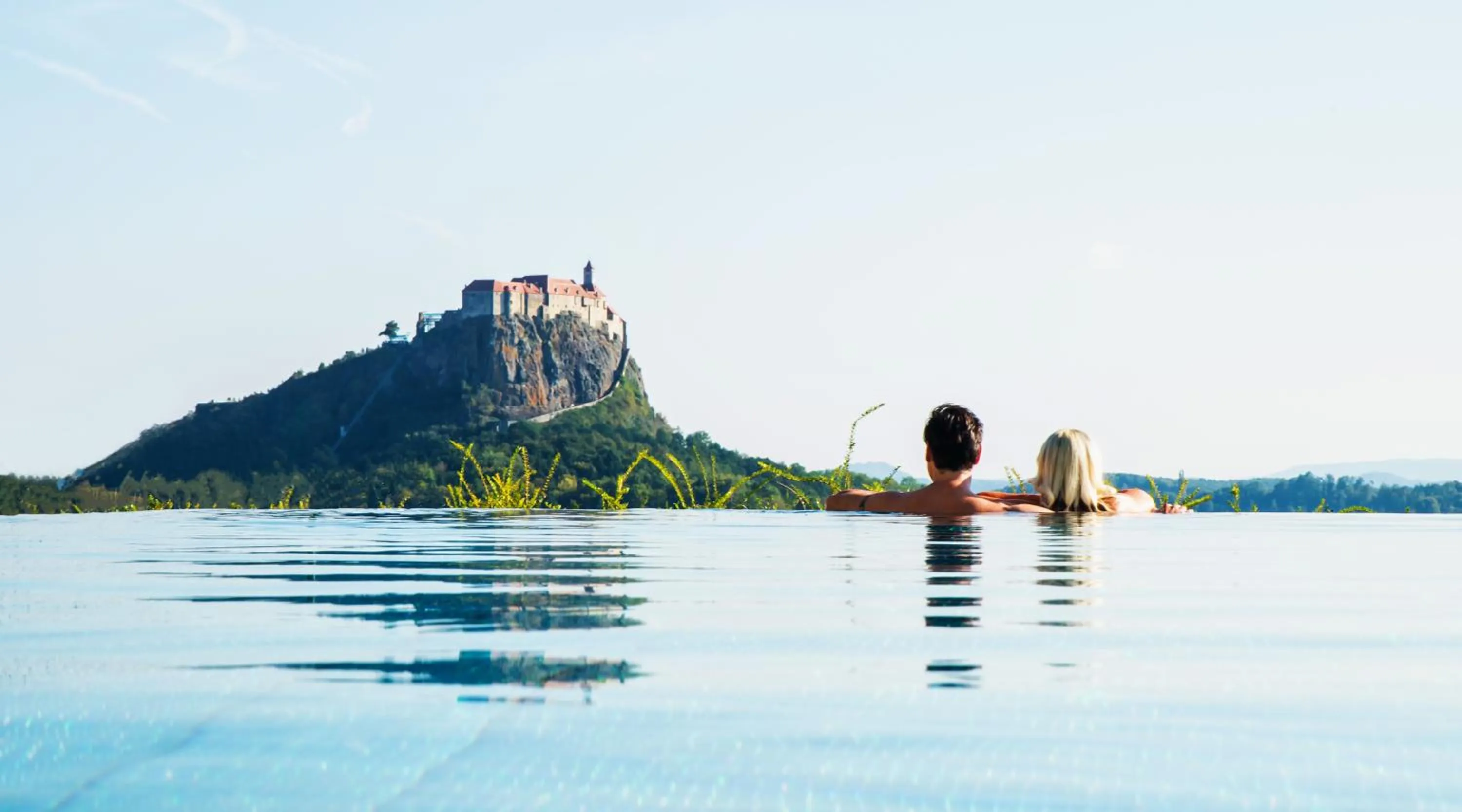 Open Air Bath in Genusshotel Riegersburg
