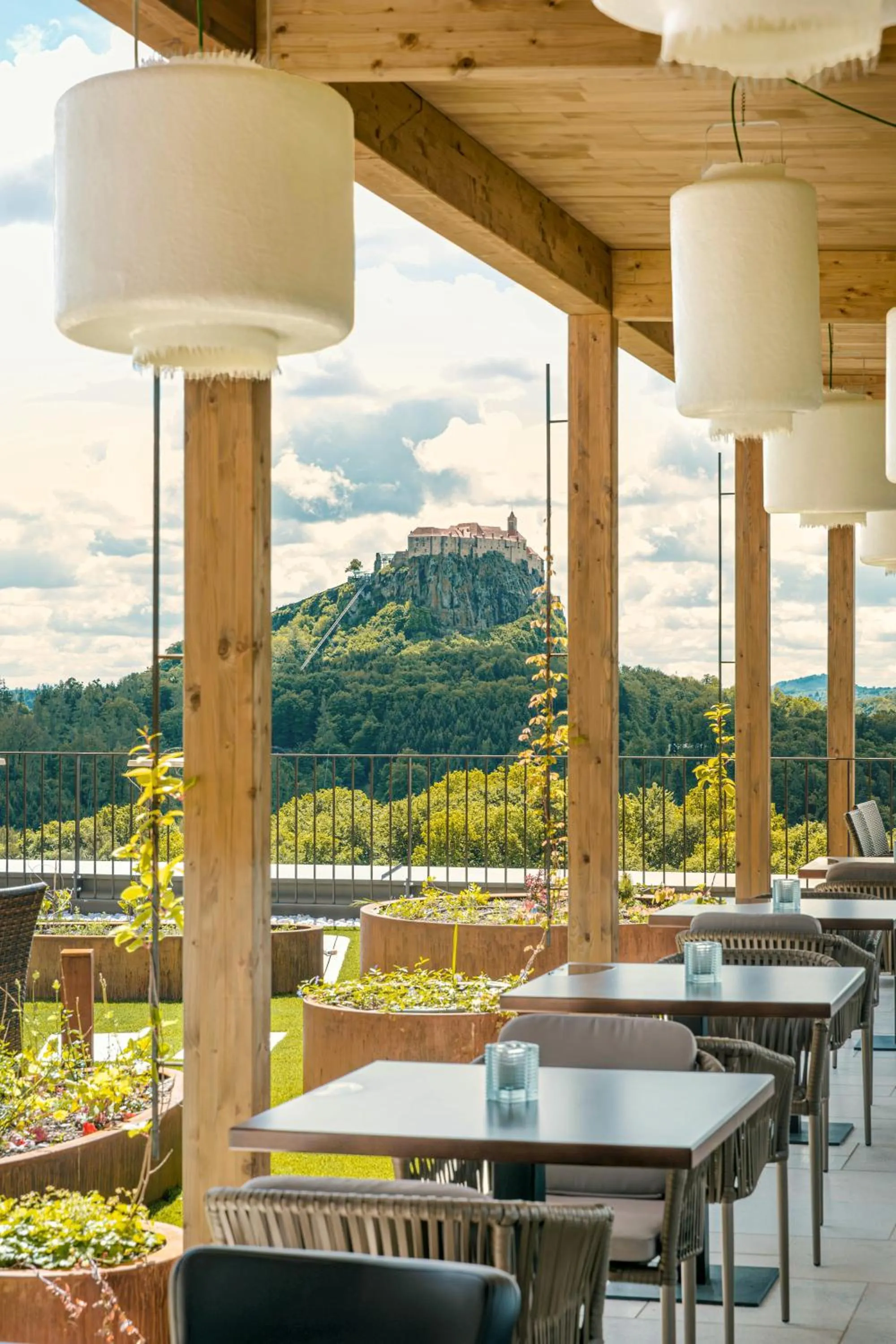 Balcony/Terrace in Genusshotel Riegersburg