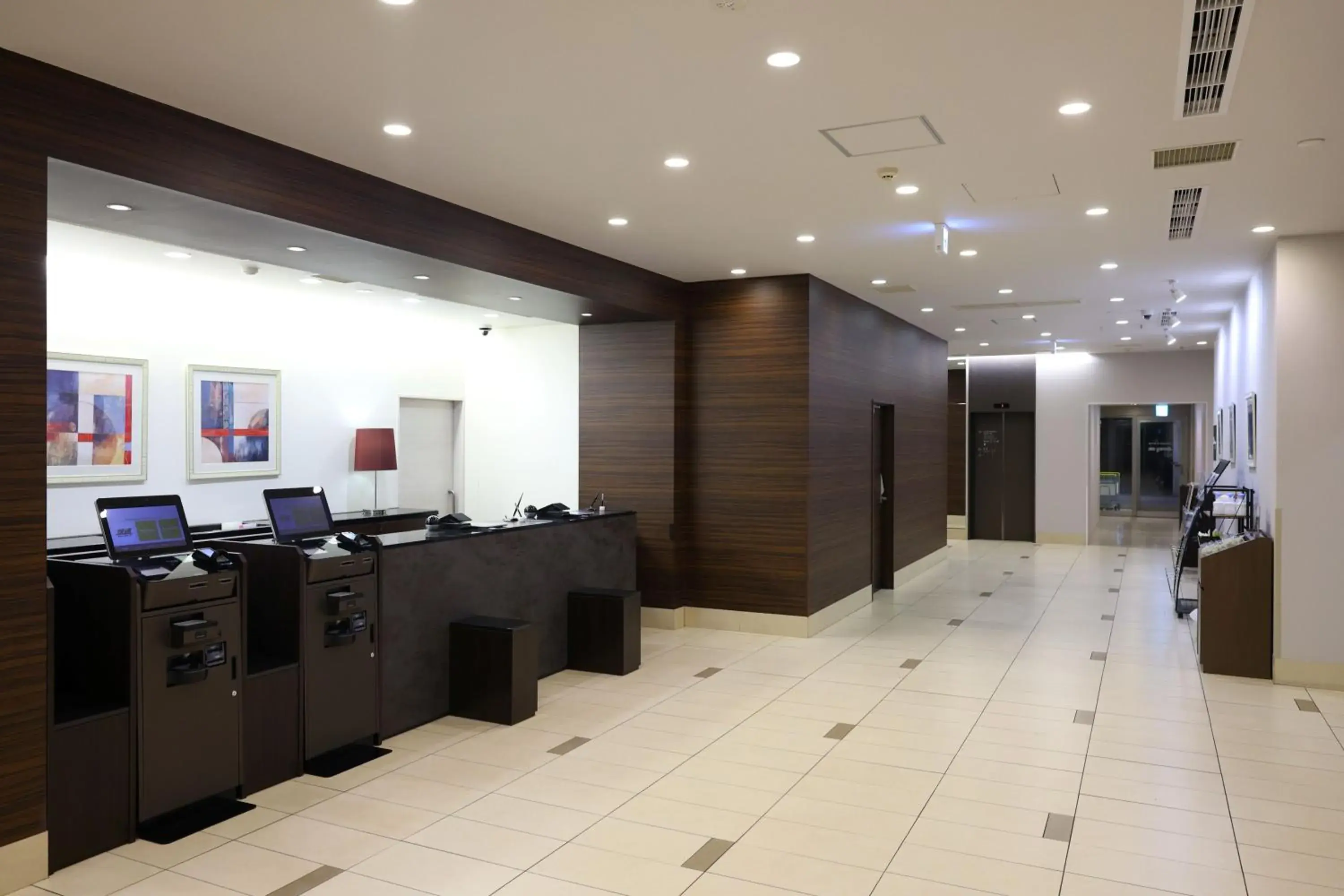 Lobby or reception in Dormy Inn Kurashiki Natural Hot Spring Lobby or reception in Dormy Inn Kurashiki Natural Hot Spring