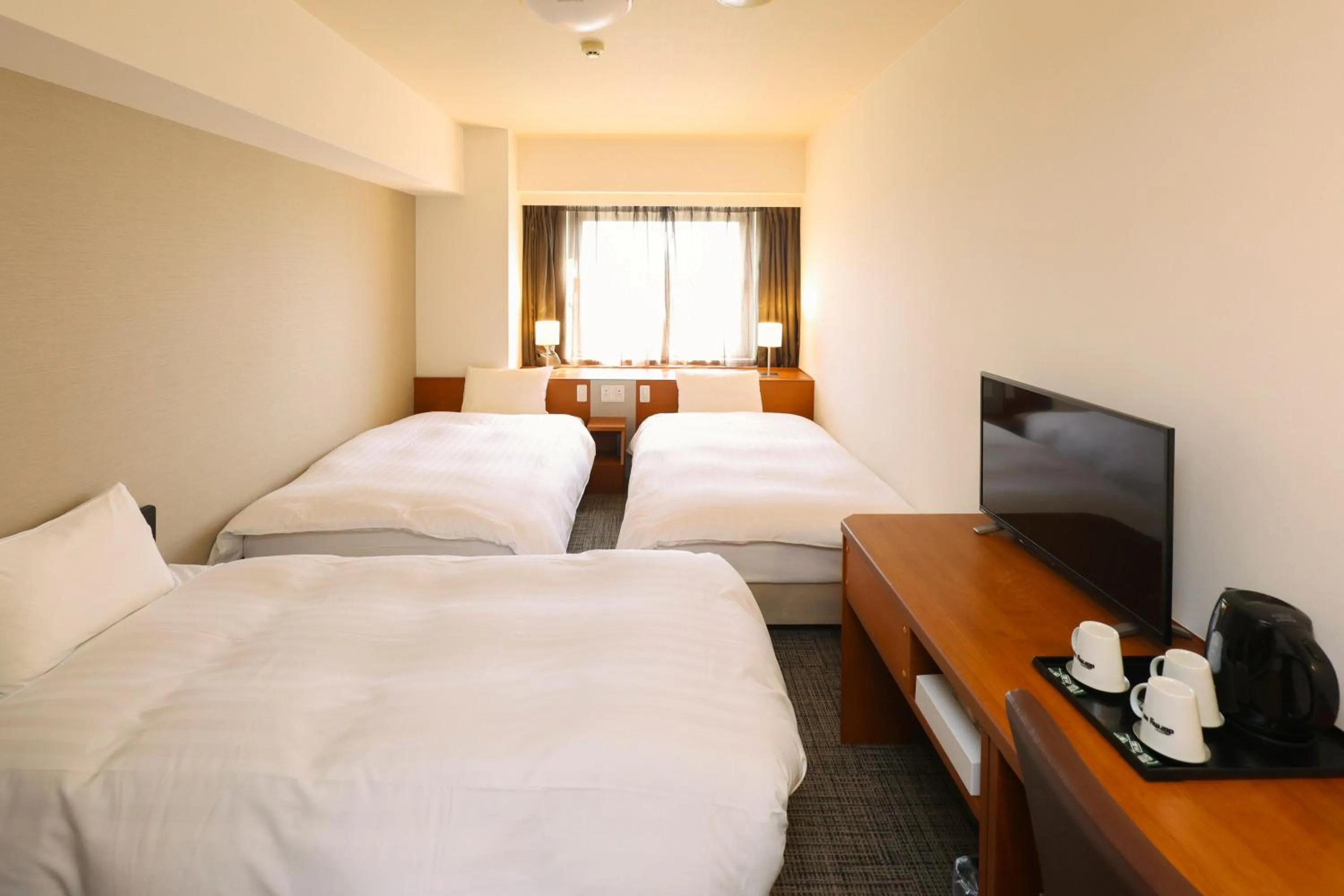 Photo of the whole room, Bed in Dormy Inn Kurashiki Natural Hot Spring