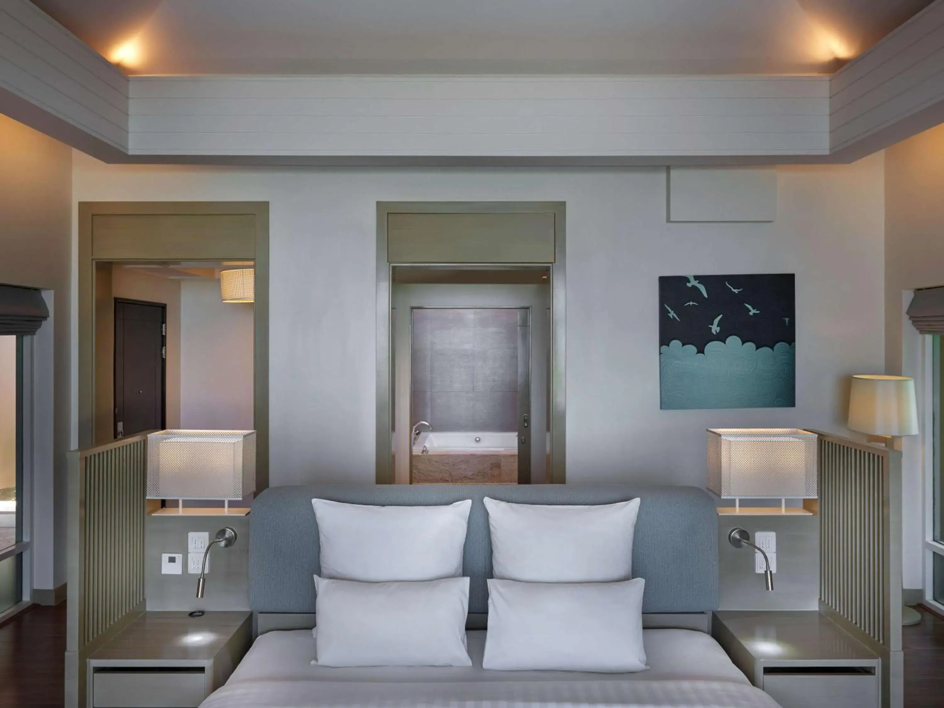 Bedroom in Pullman Phuket Panwa Beach Resort Bedroom in Pullman Phuket Panwa Beach Resort