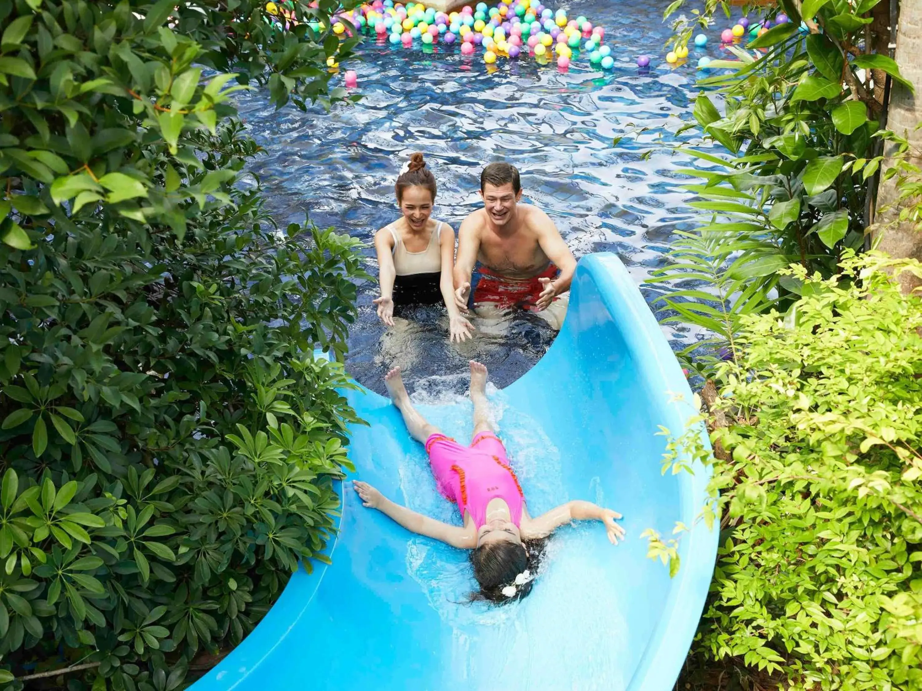 Pool view in Pullman Phuket Panwa Beach Resort Pool view in Pullman Phuket Panwa Beach Resort