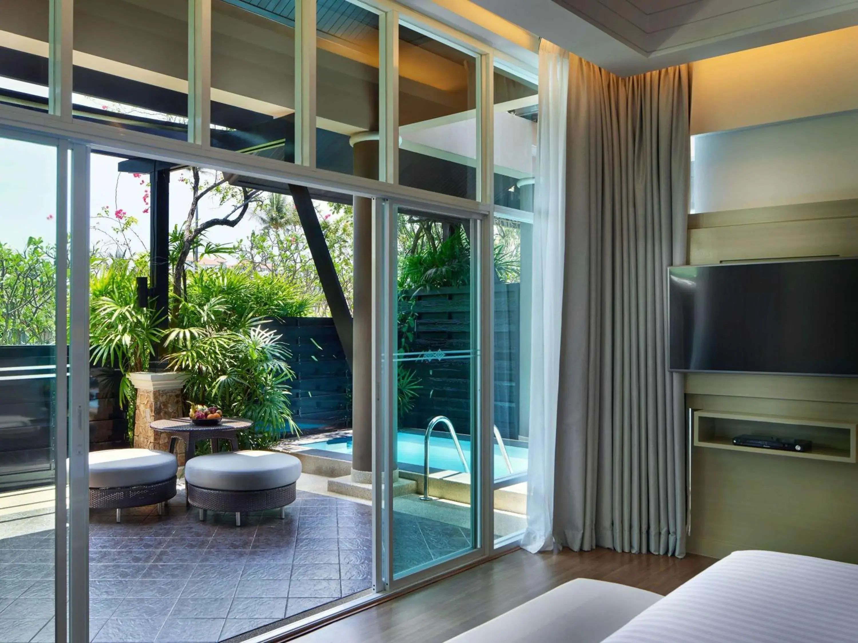 Bedroom in Pullman Phuket Panwa Beach Resort Bedroom in Pullman Phuket Panwa Beach Resort