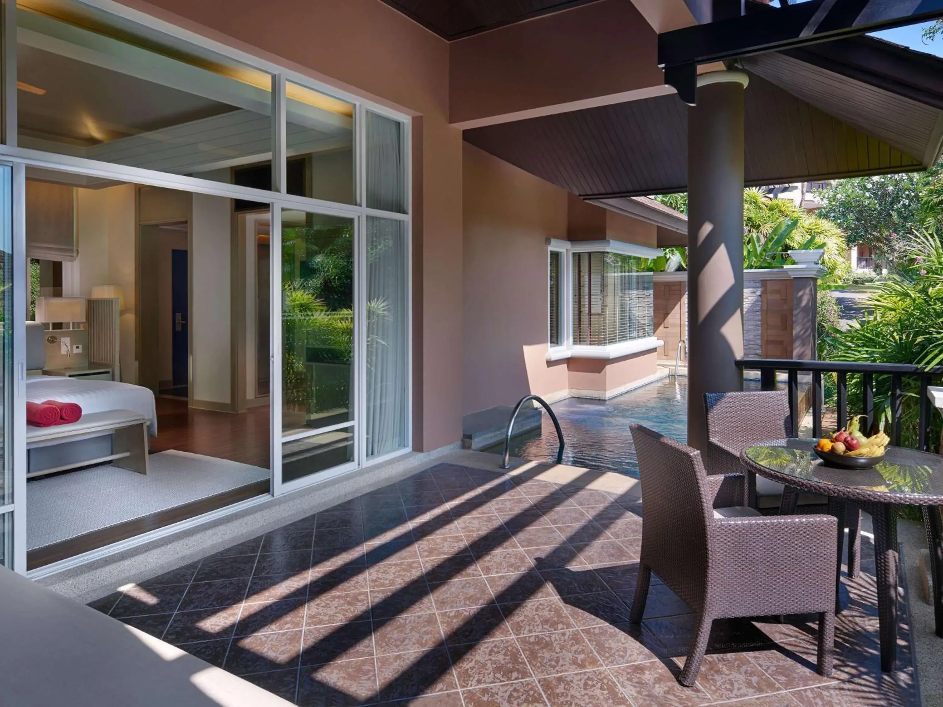 Bedroom in Pullman Phuket Panwa Beach Resort Bedroom in Pullman Phuket Panwa Beach Resort