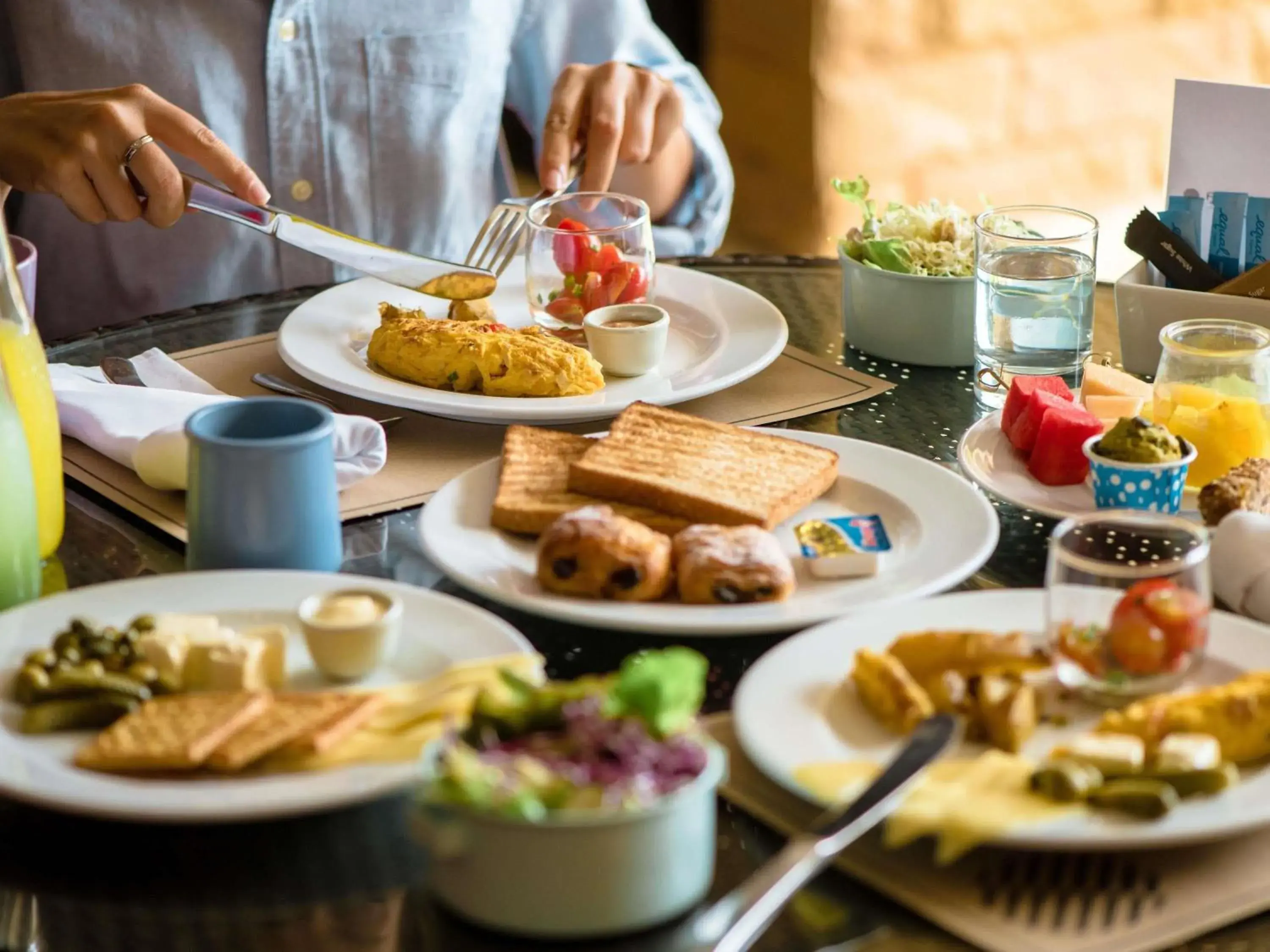 Breakfast in Pullman Phuket Panwa Beach Resort Breakfast in Pullman Phuket Panwa Beach Resort