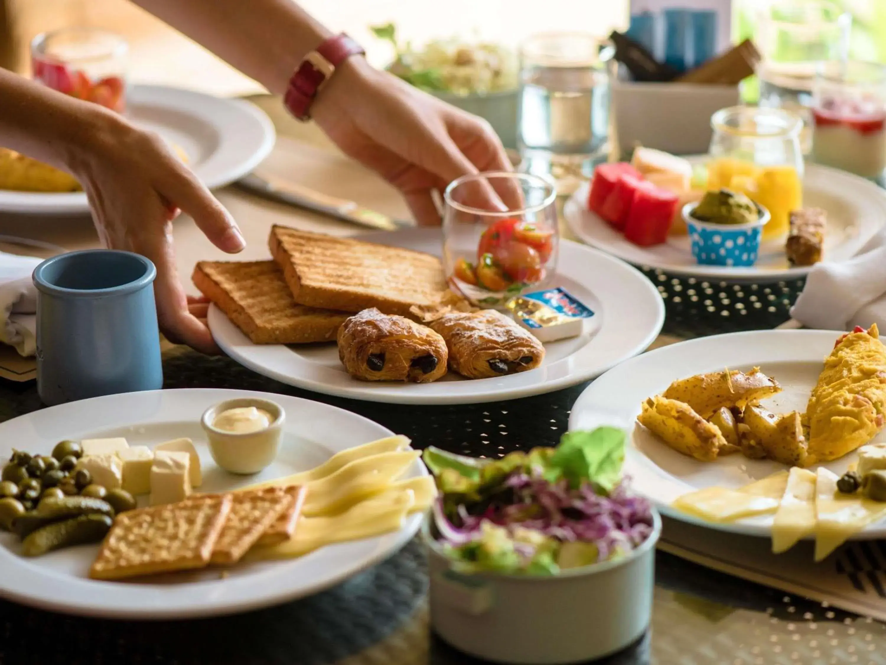 Breakfast in Pullman Phuket Panwa Beach Resort Breakfast in Pullman Phuket Panwa Beach Resort