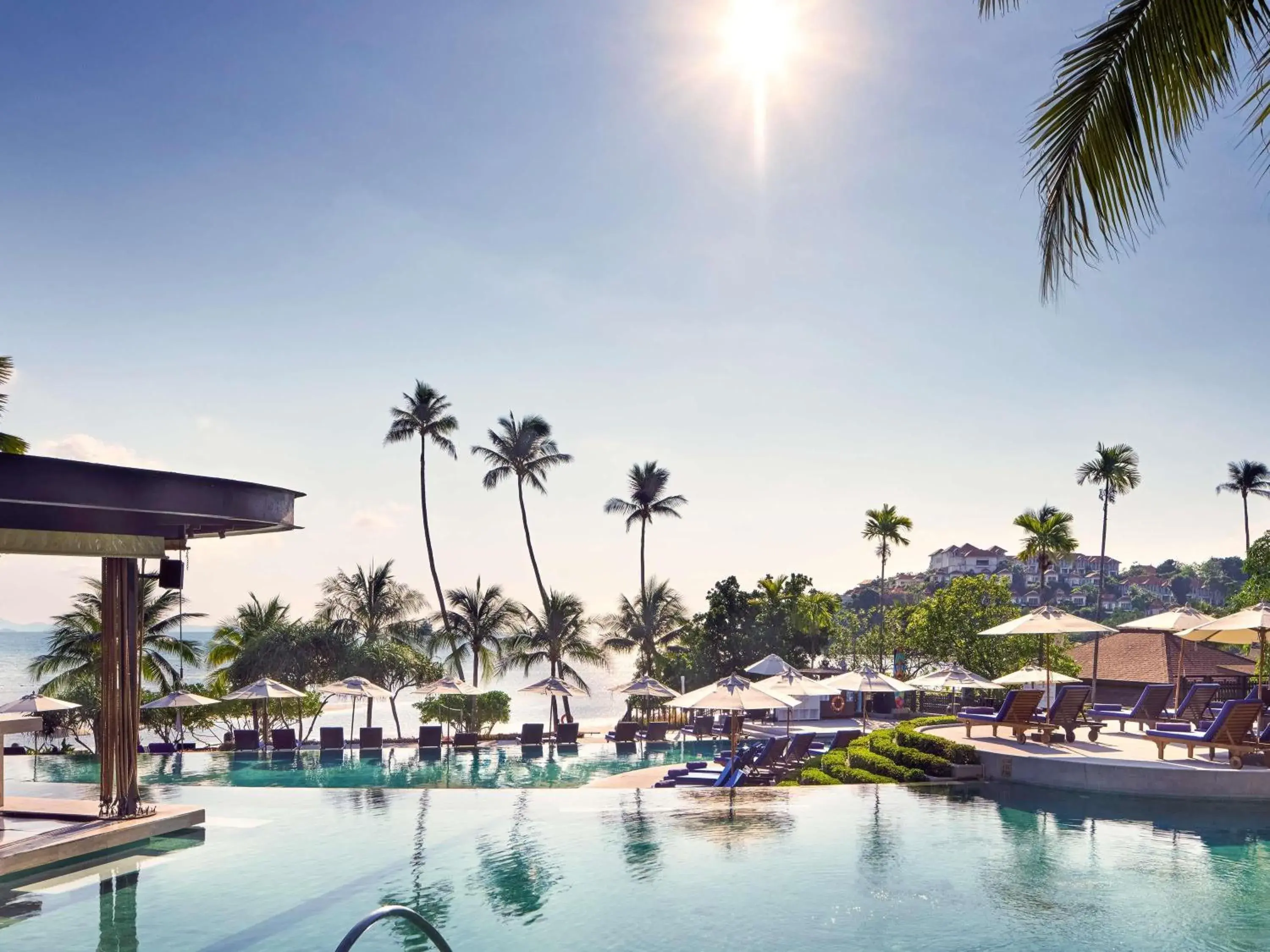 Pool view in Pullman Phuket Panwa Beach Resort Pool view in Pullman Phuket Panwa Beach Resort