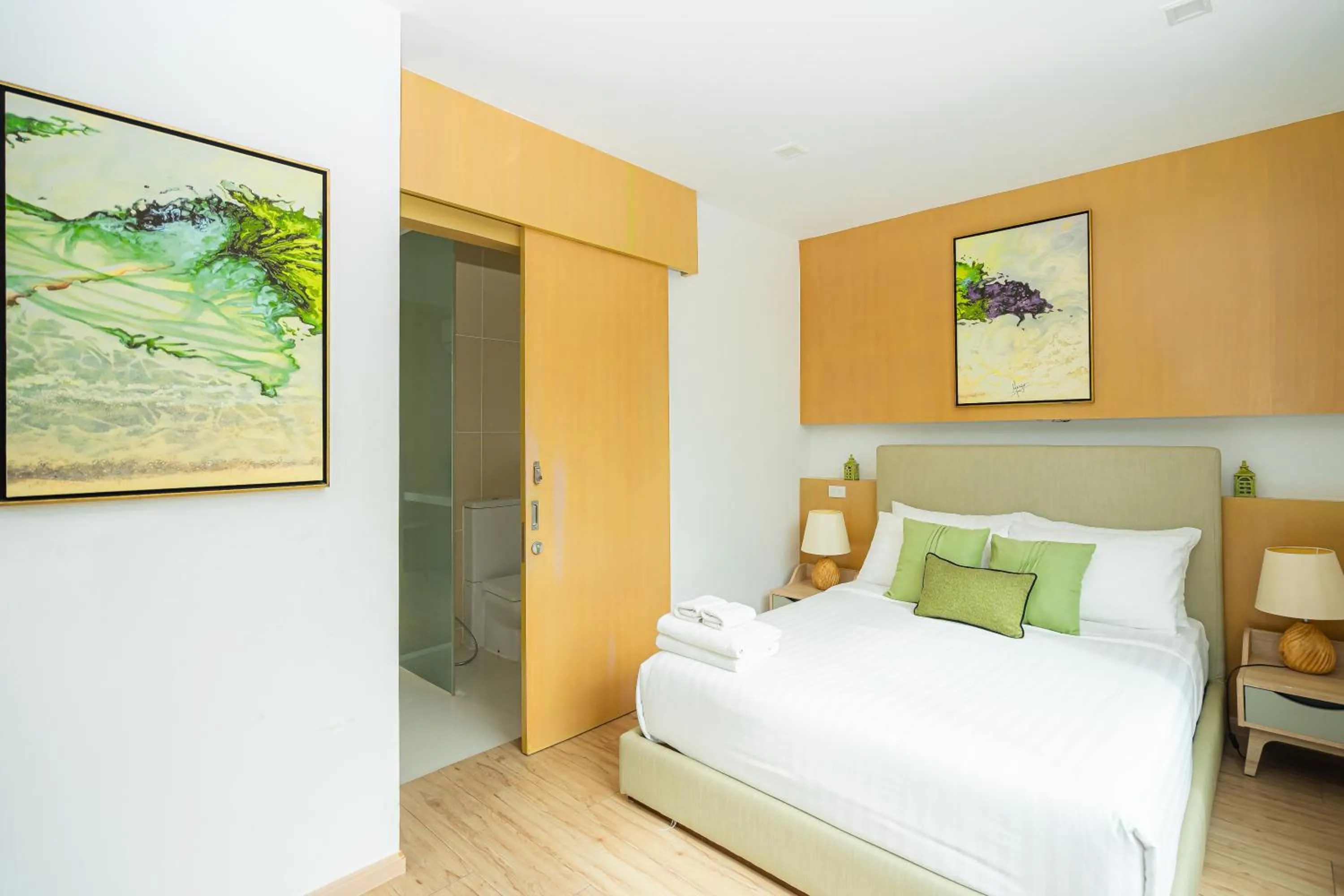 Bed in Tolani Le Bayburi Villas, Hua Hin - Pranburi