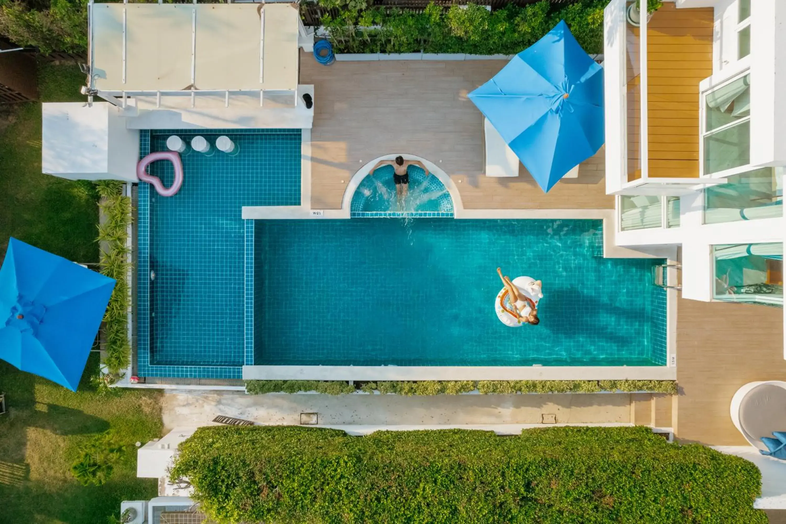 Pool view in Tolani Le Bayburi Villas, Hua Hin - Pranburi Pool view in Tolani Le Bayburi Villas, Hua Hin - Pranburi