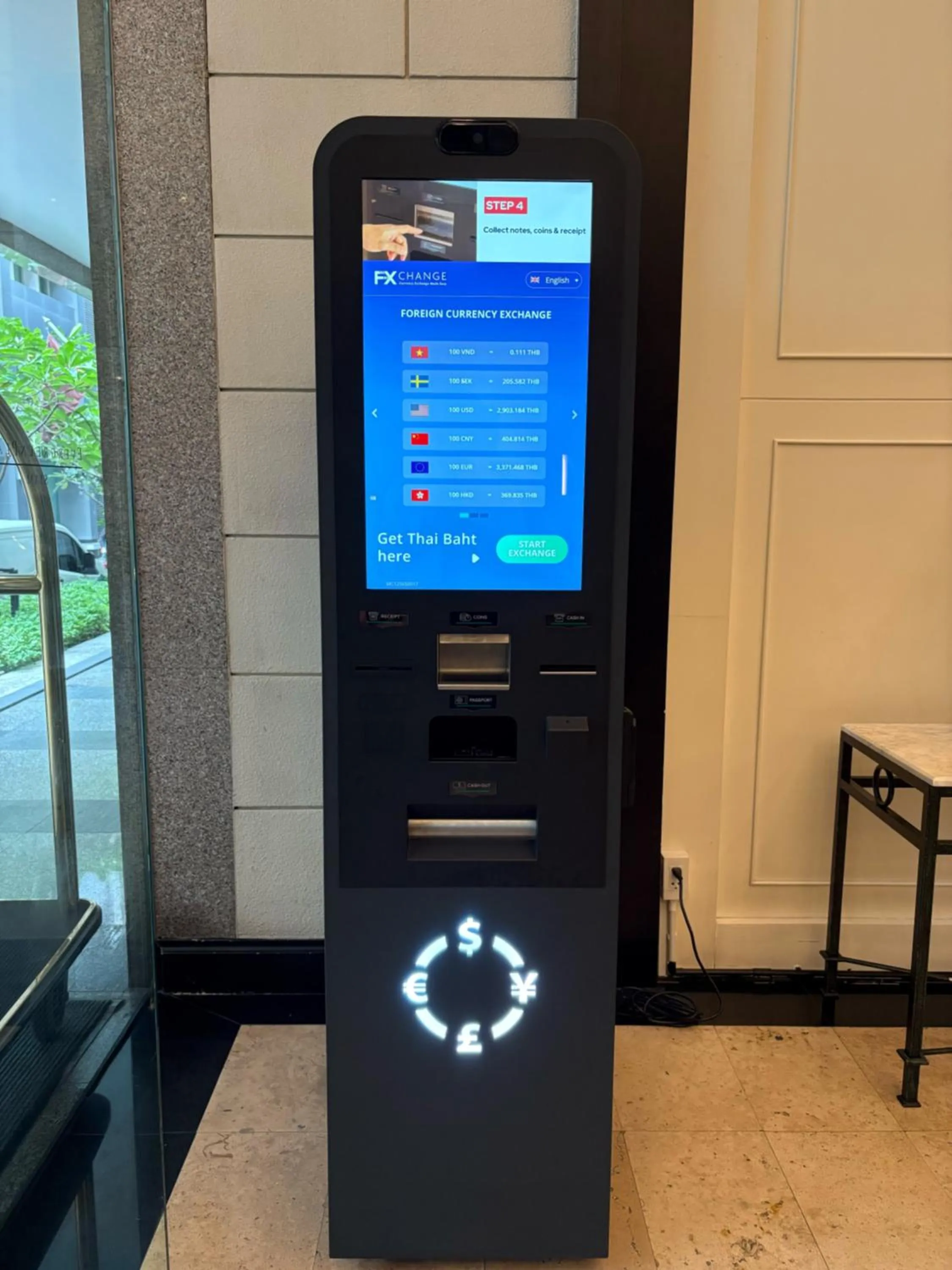 currency exchange in Evergreen Place Siam by UHG