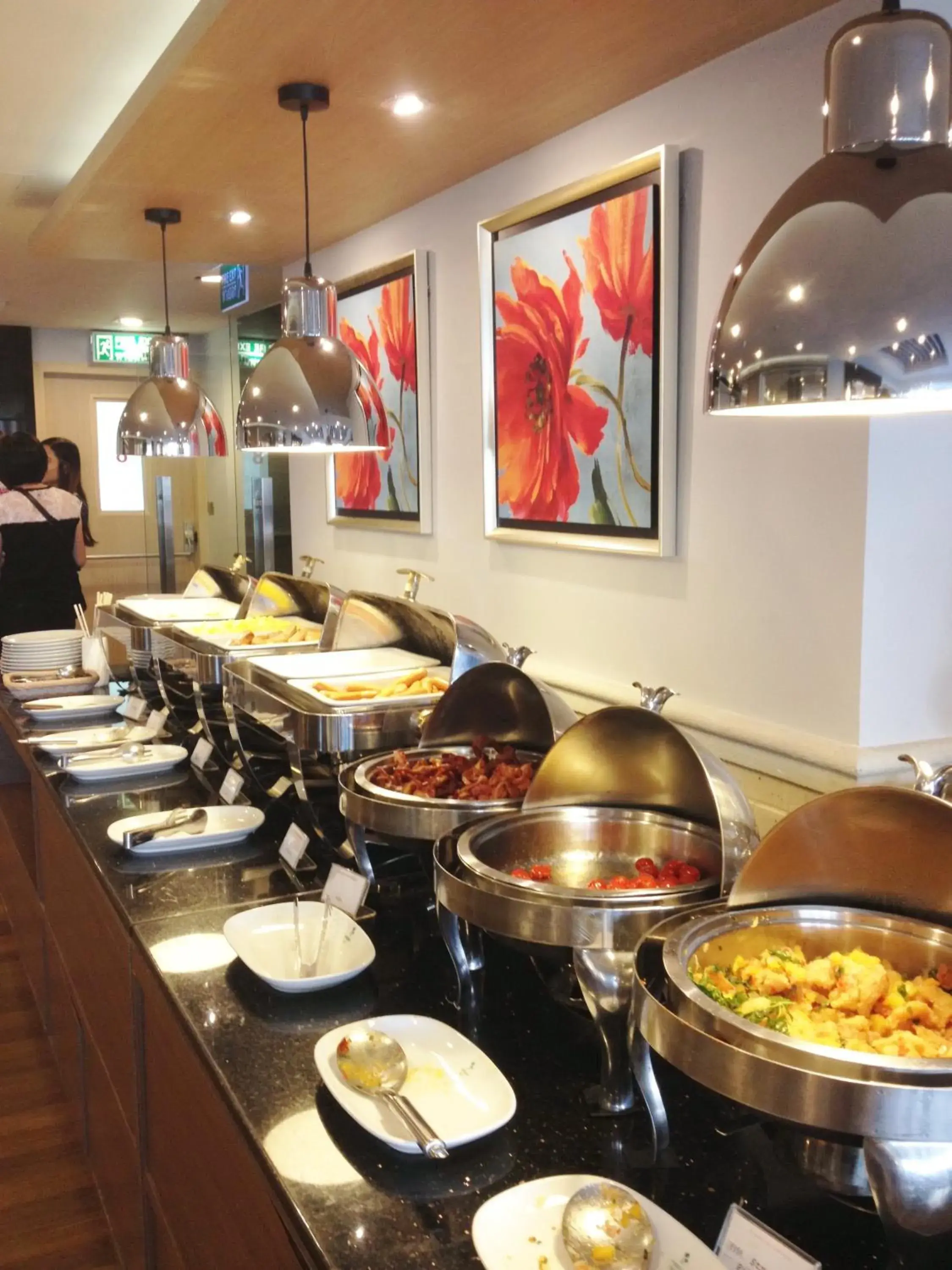 Buffet breakfast in Evergreen Place Siam by UHG Buffet breakfast in Evergreen Place Siam by UHG