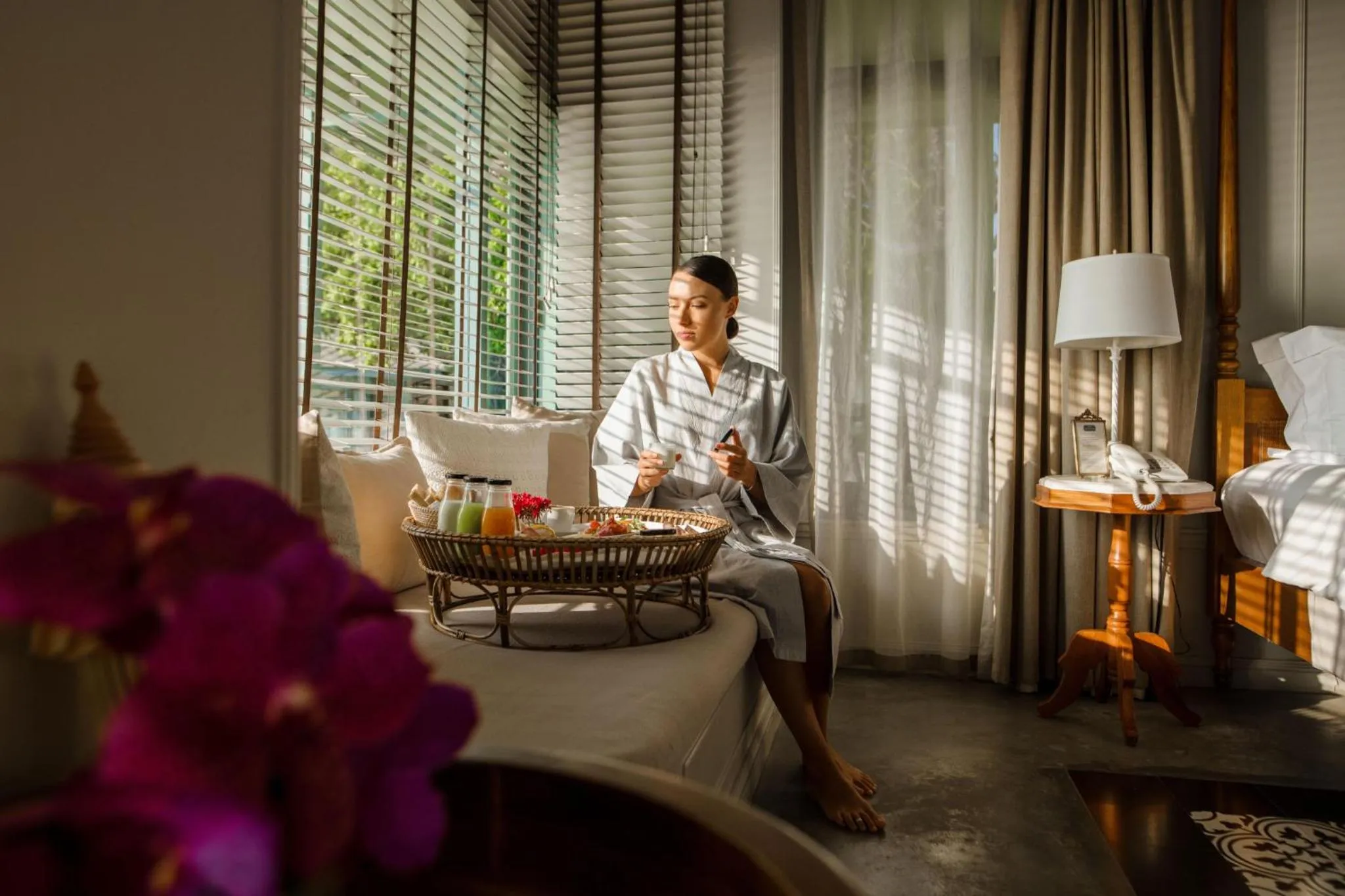 Breakfast in Devasom Hua Hin Resort