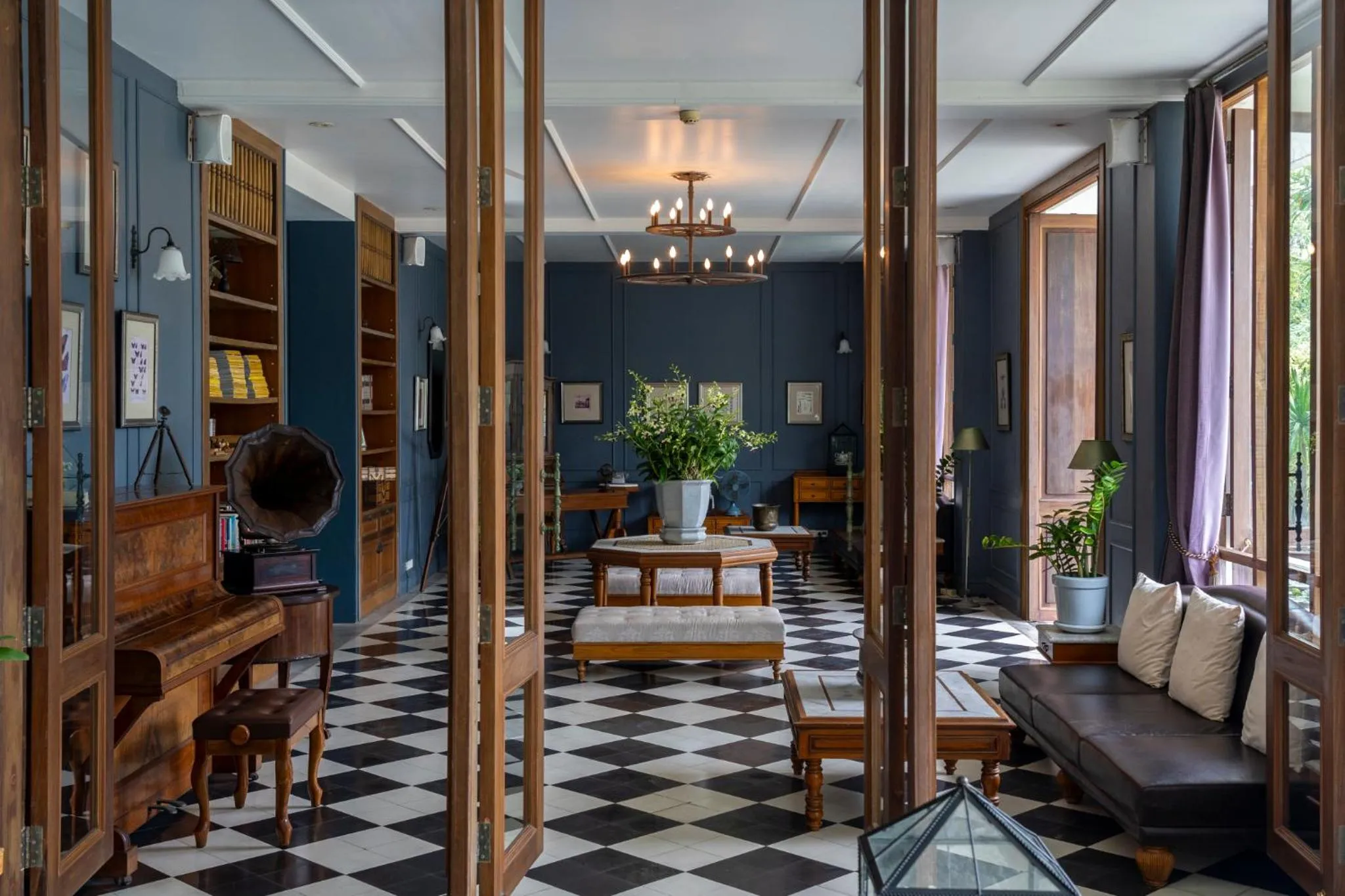 Library in Devasom Hua Hin Resort