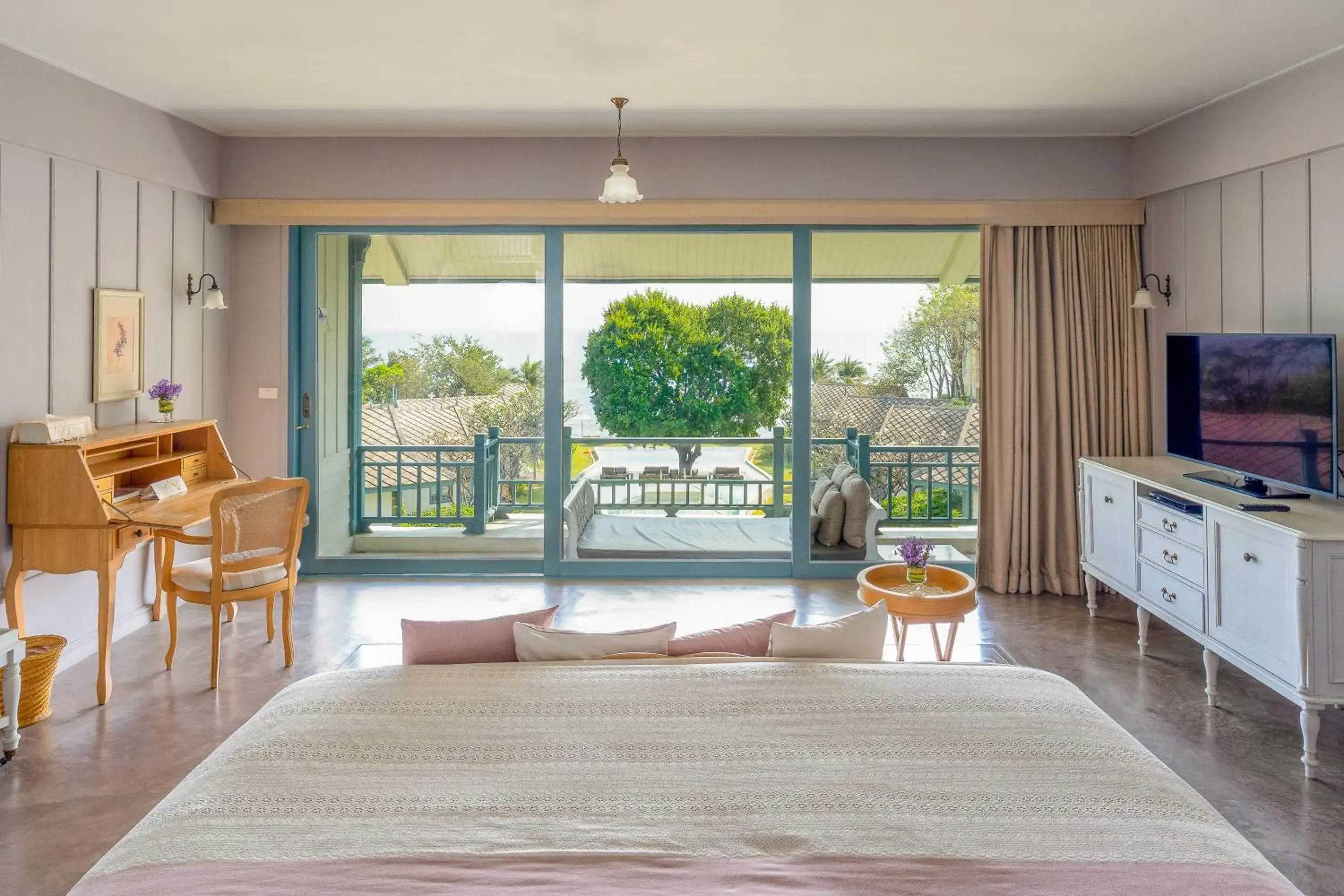 Sea view, Bed in Devasom Hua Hin Resort Sea view, Bed in Devasom Hua Hin Resort