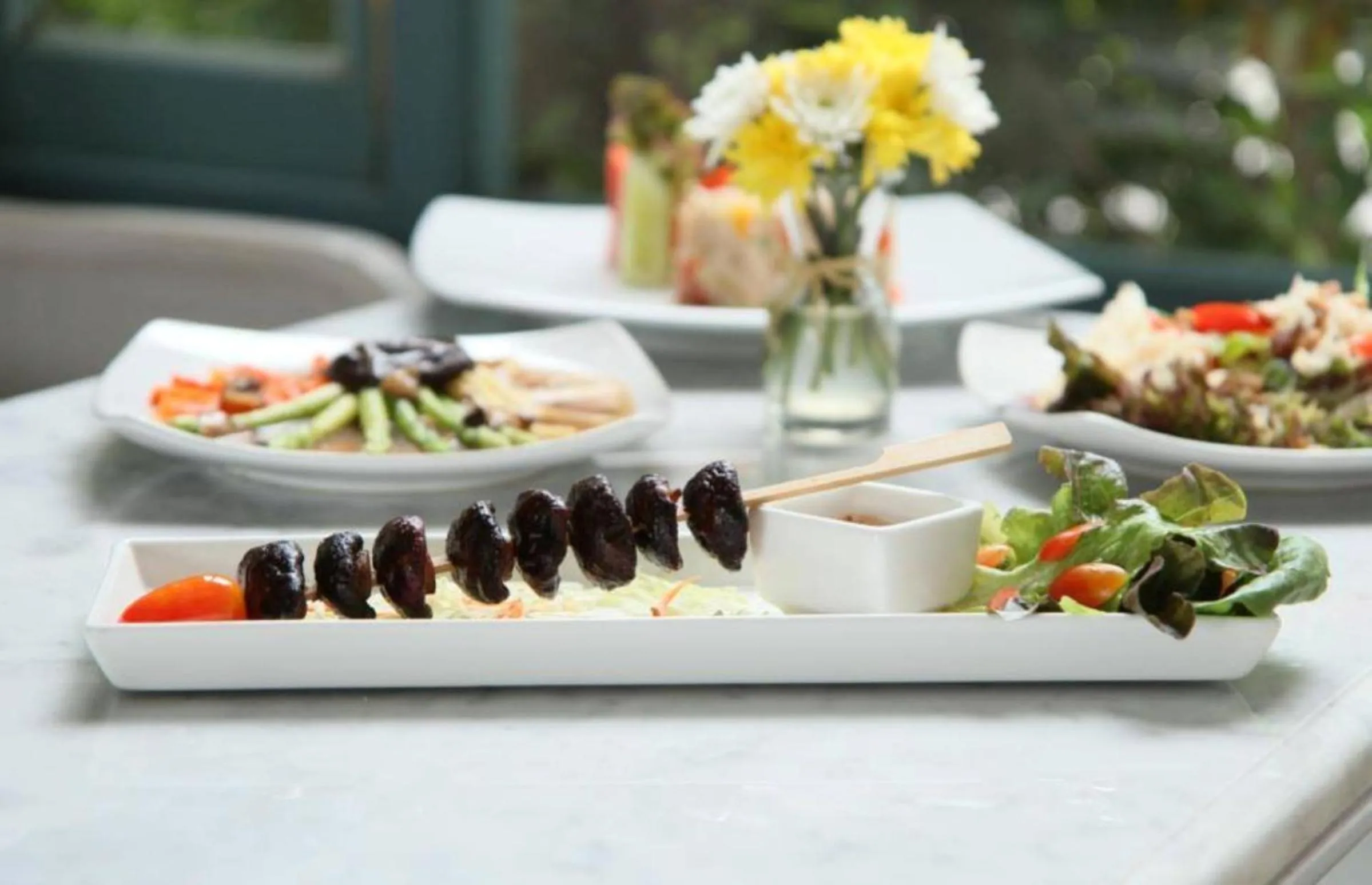 Food in Devasom Hua Hin Resort