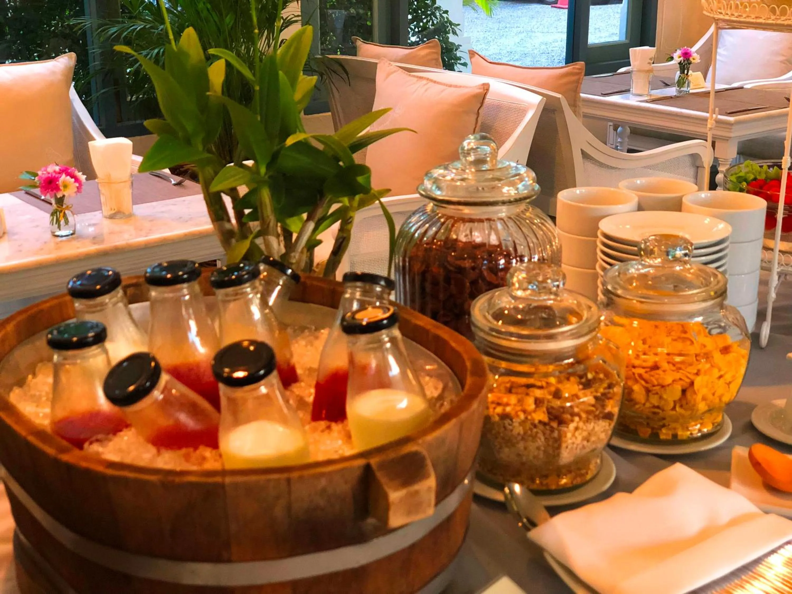 Buffet breakfast in Devasom Hua Hin Resort