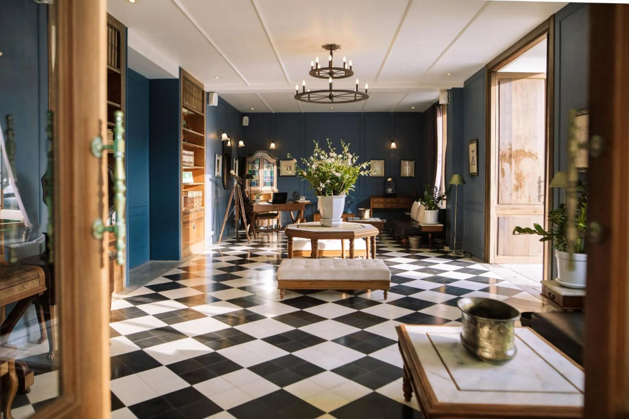 Library in Devasom Hua Hin Resort