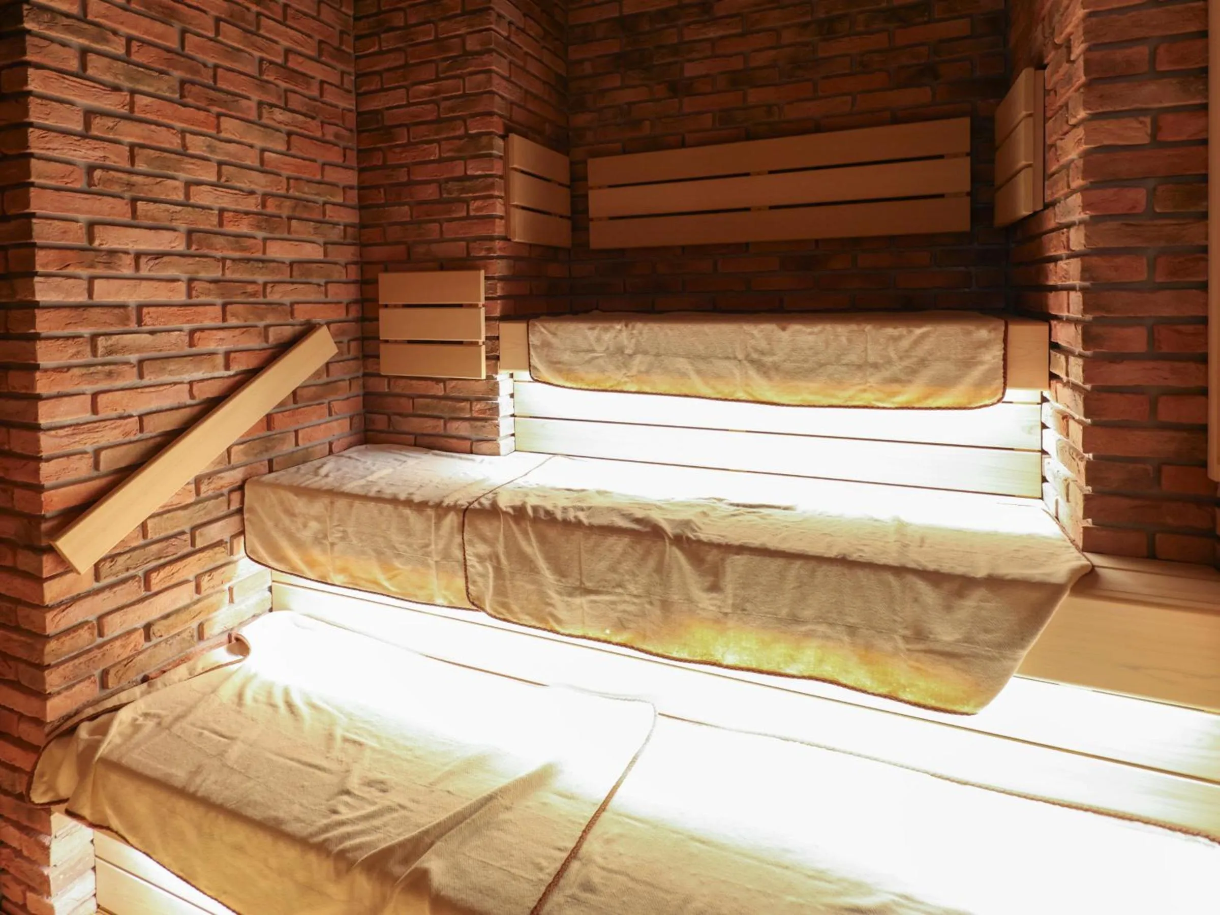 Sauna, Bed in Dormy Inn Wakkanai
