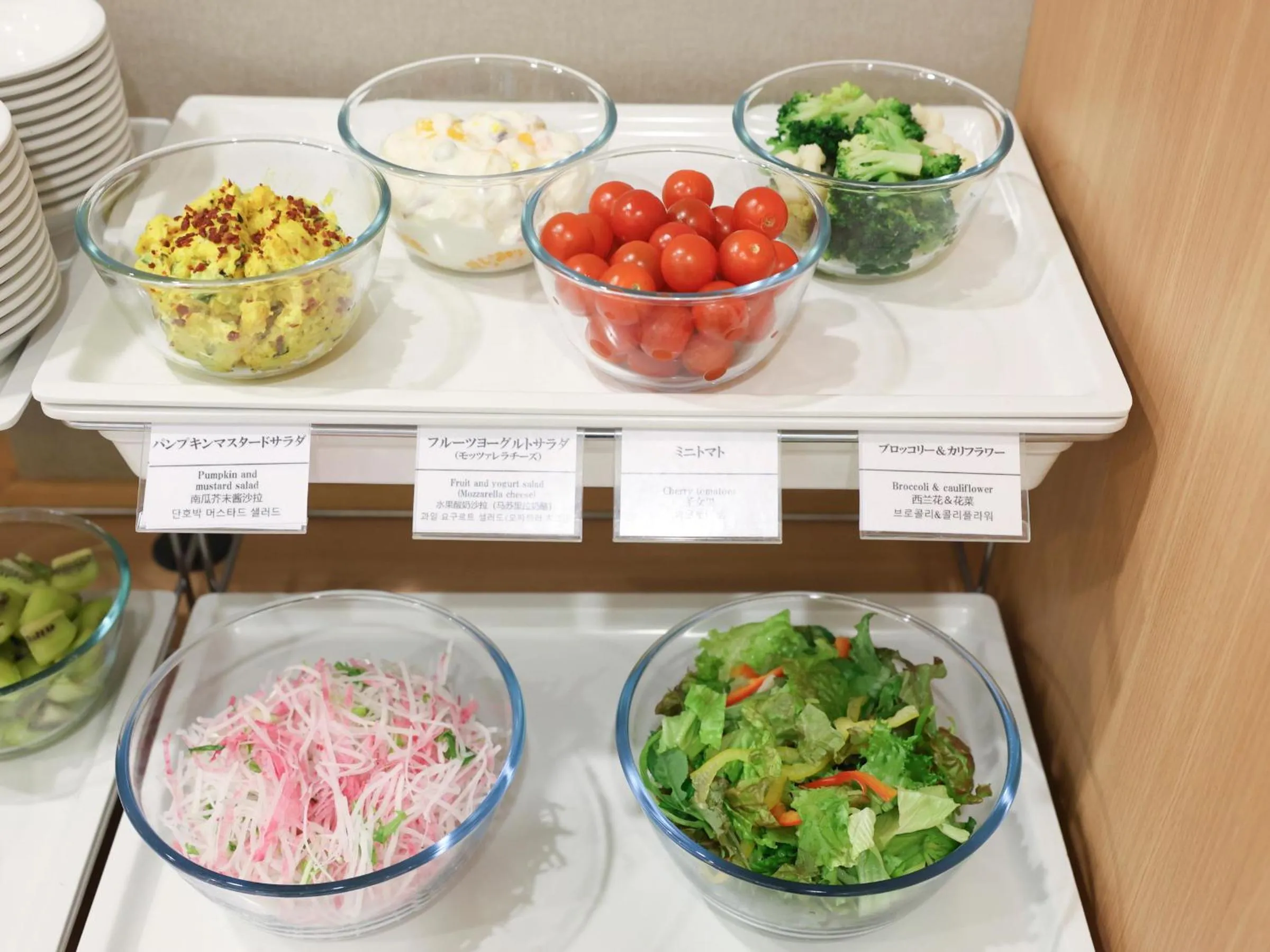 Buffet breakfast in Dormy Inn Wakkanai