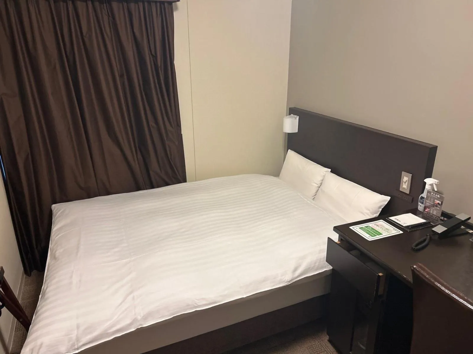 Bed in Dormy Inn Express Koriyama