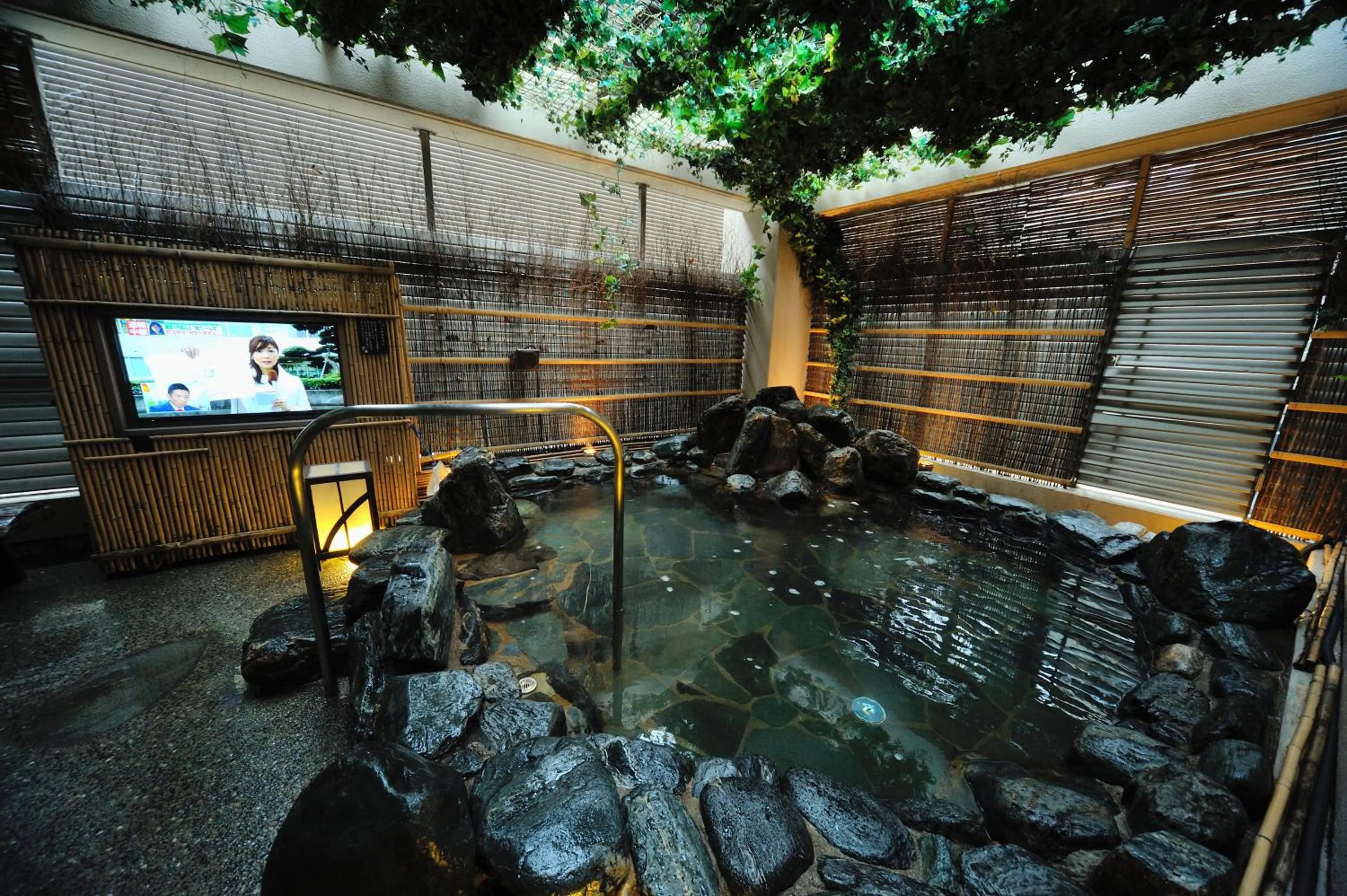 Open Air Bath in Dormy Inn Express Koriyama