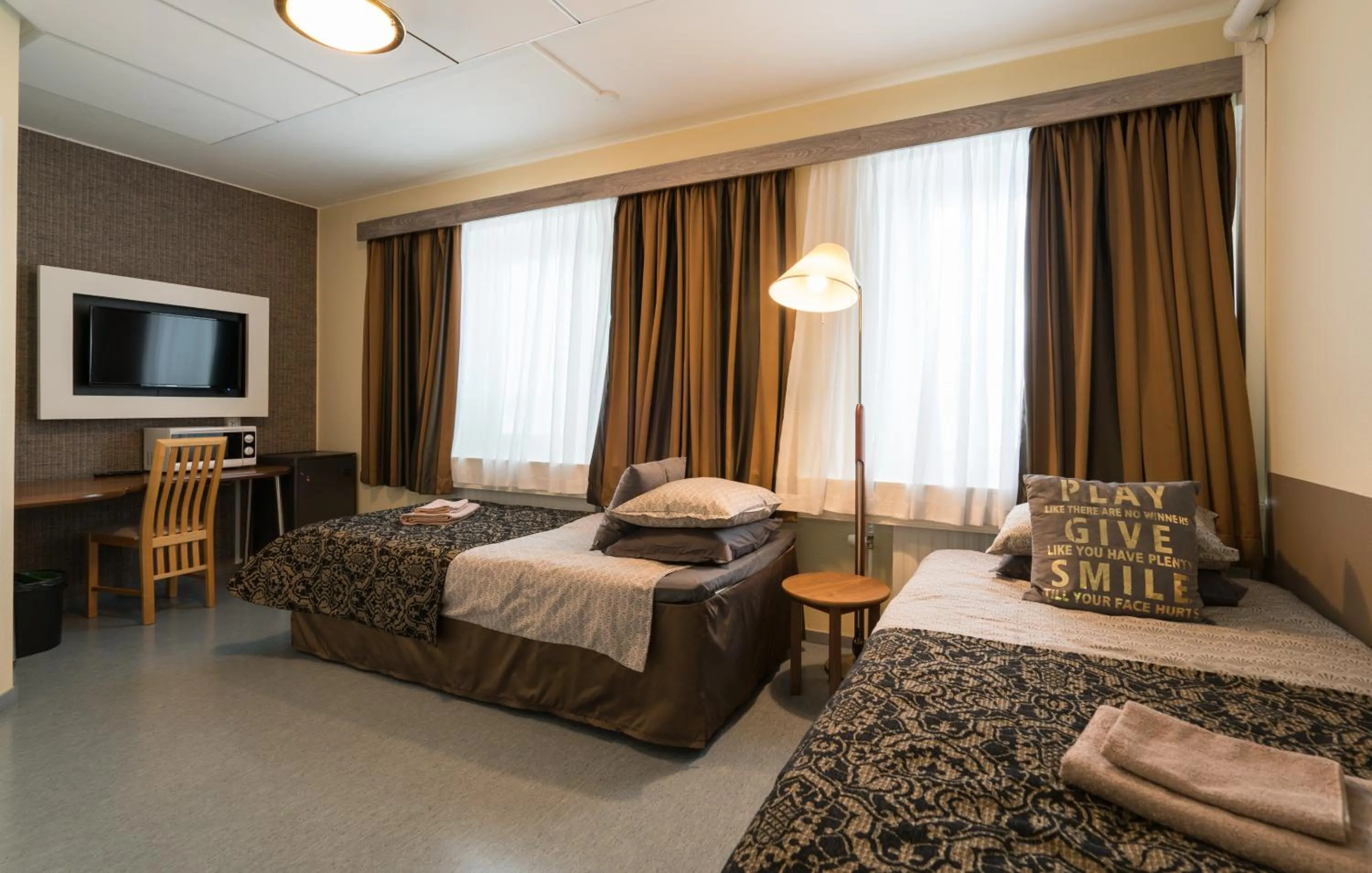 City view, Bed in Gasthaus Patruuna