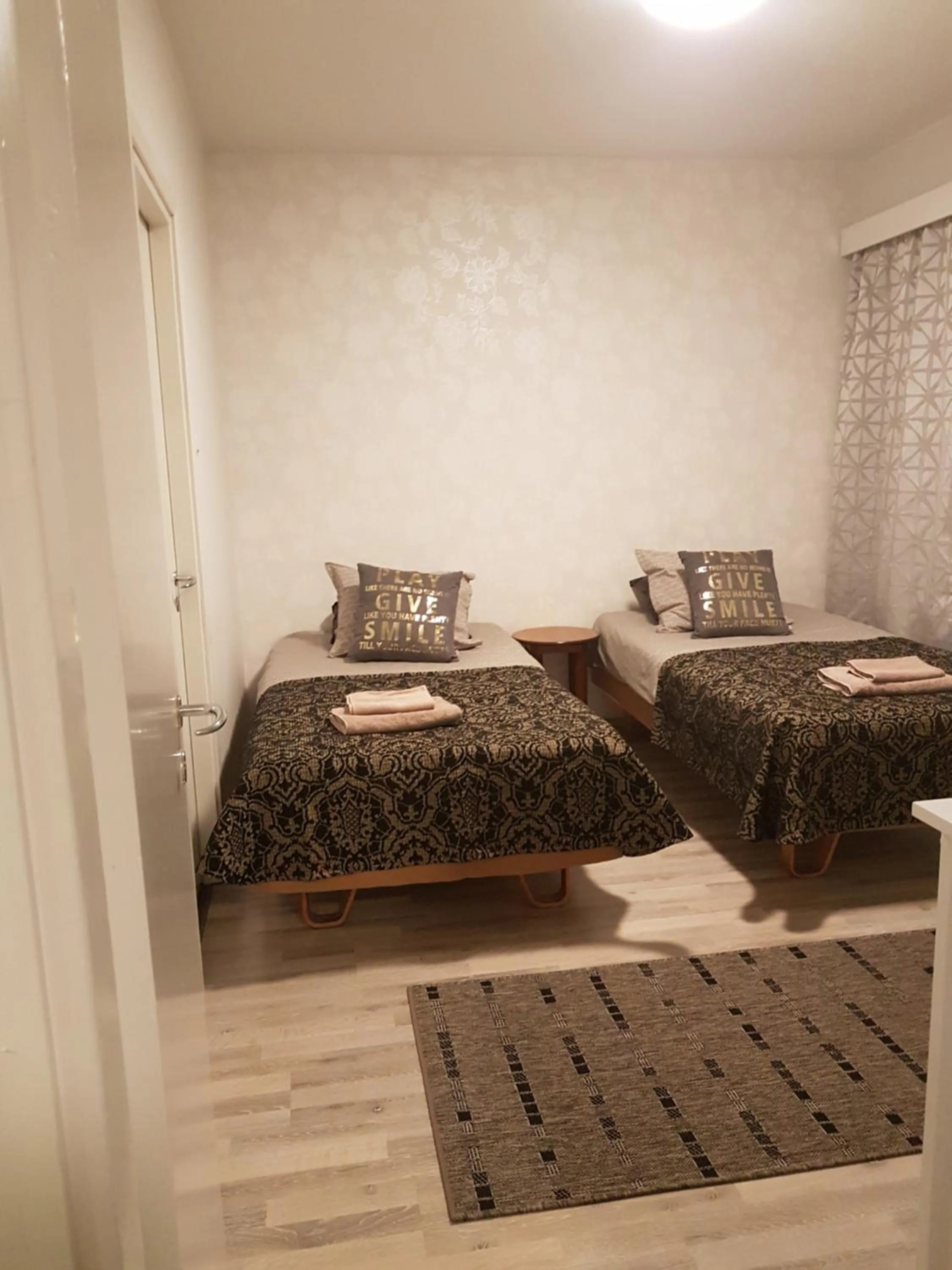 Bed in Gasthaus Patruuna