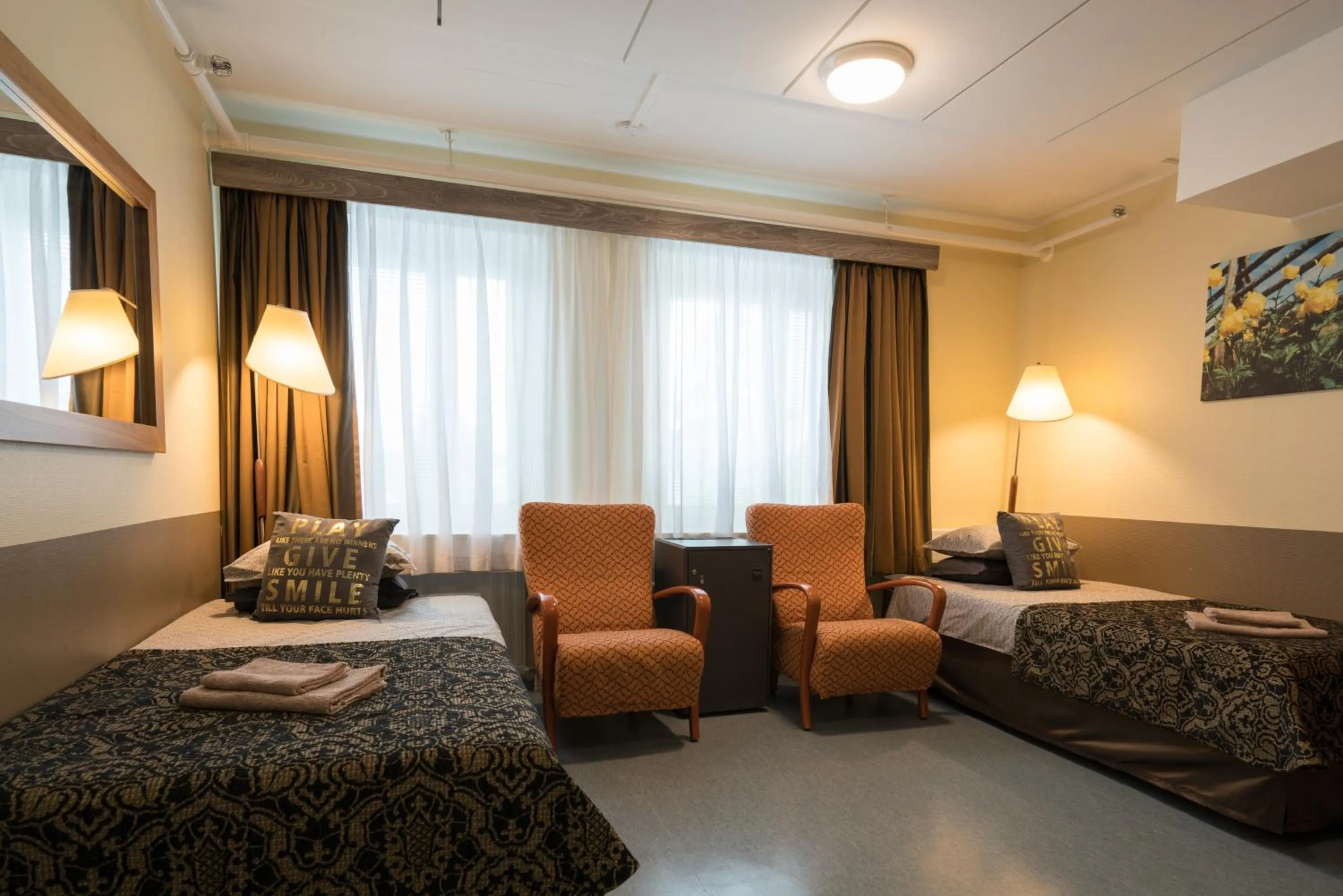 Bed in Gasthaus Patruuna