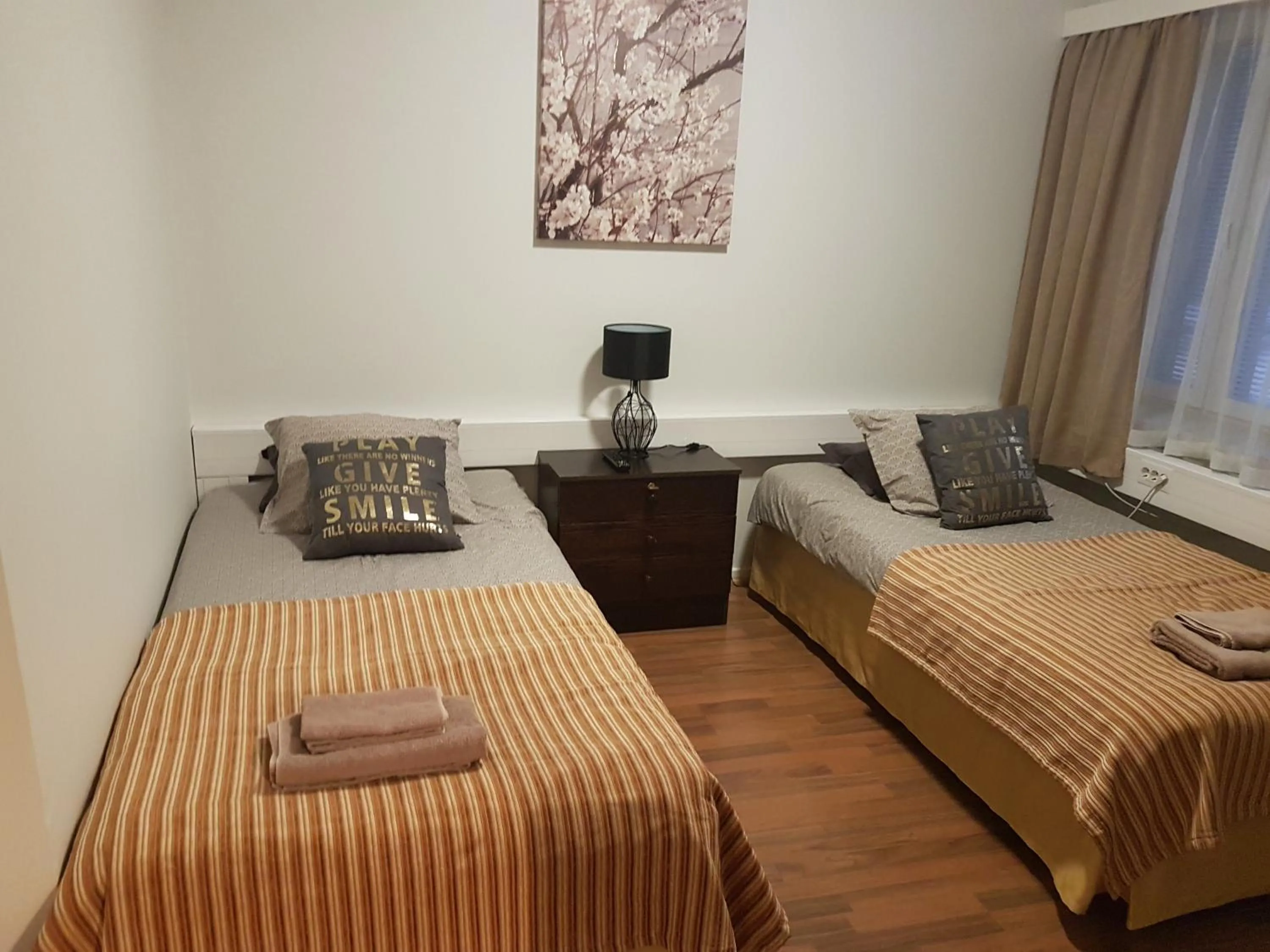 Bed in Gasthaus Patruuna