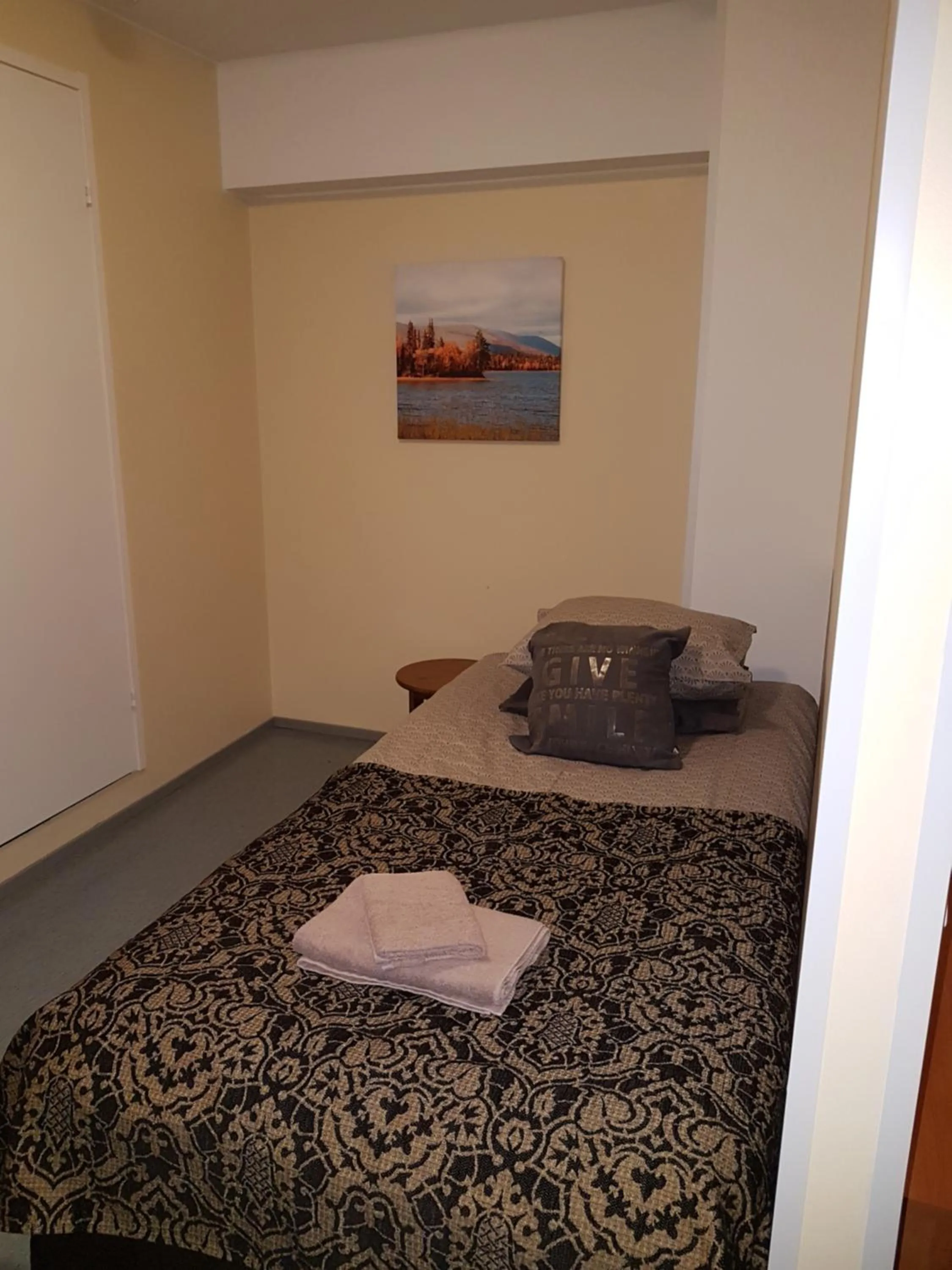 Bed in Gasthaus Patruuna