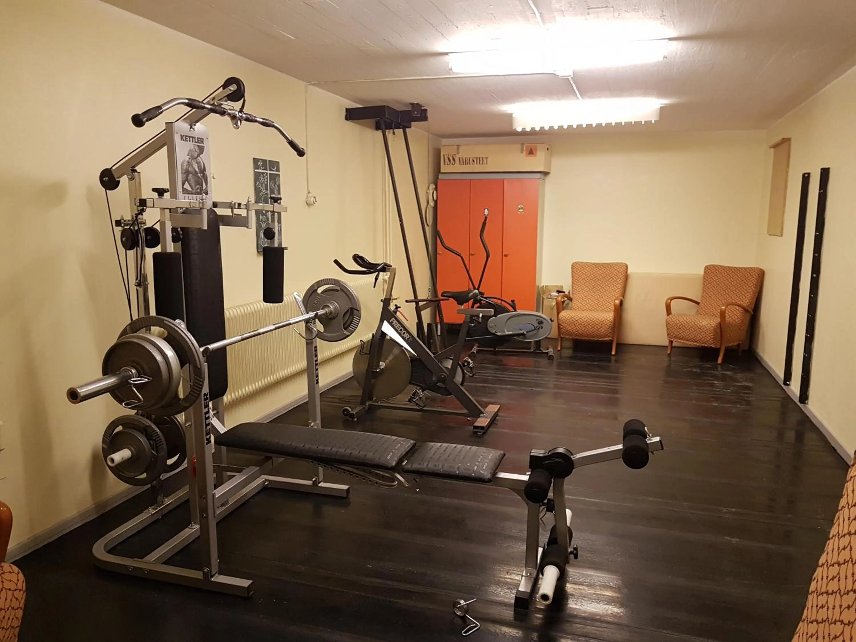 Fitness centre/facilities in Gasthaus Patruuna