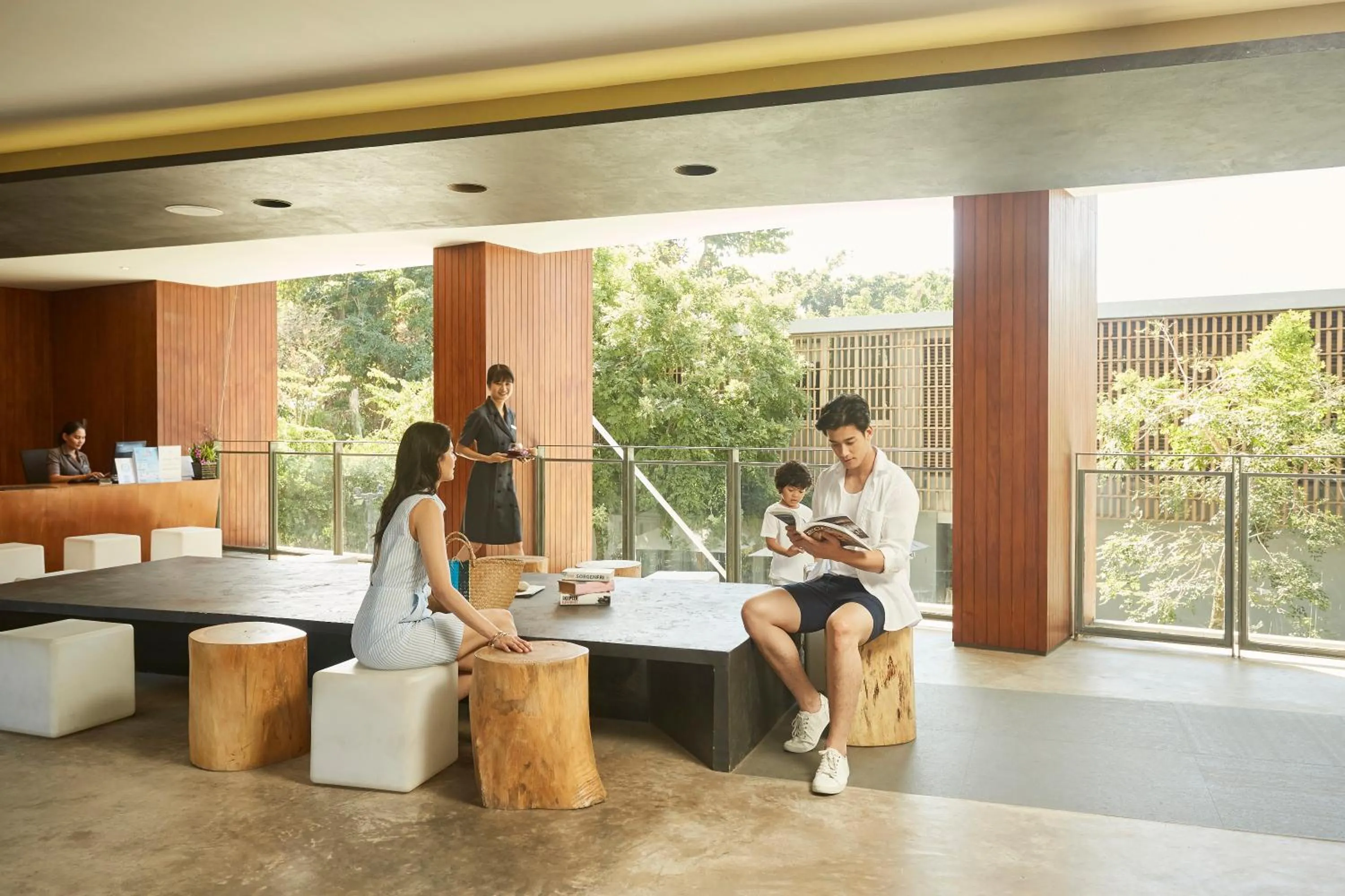 Lobby or reception in Q Resort Rayong