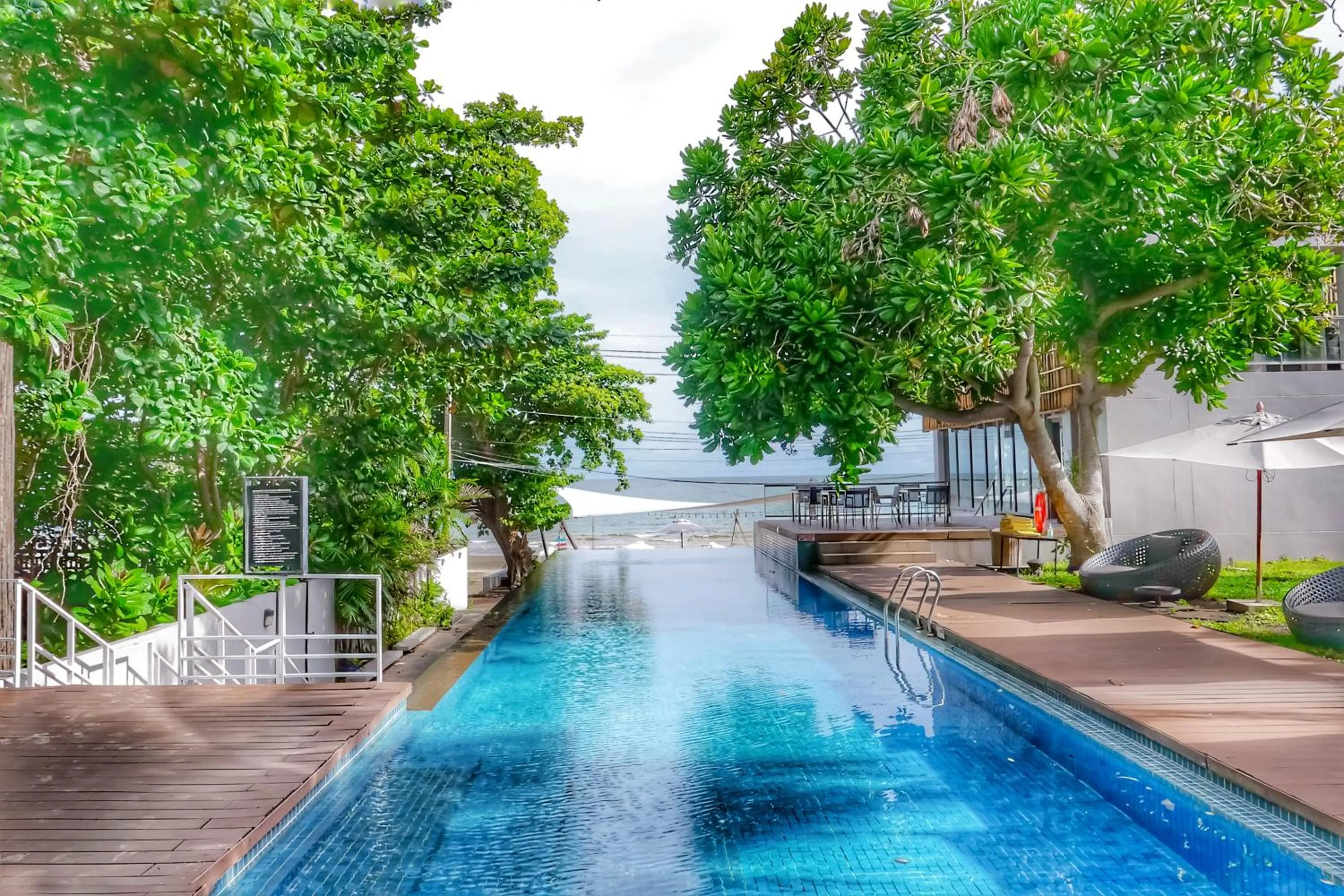 Swimming pool in Q Resort Rayong