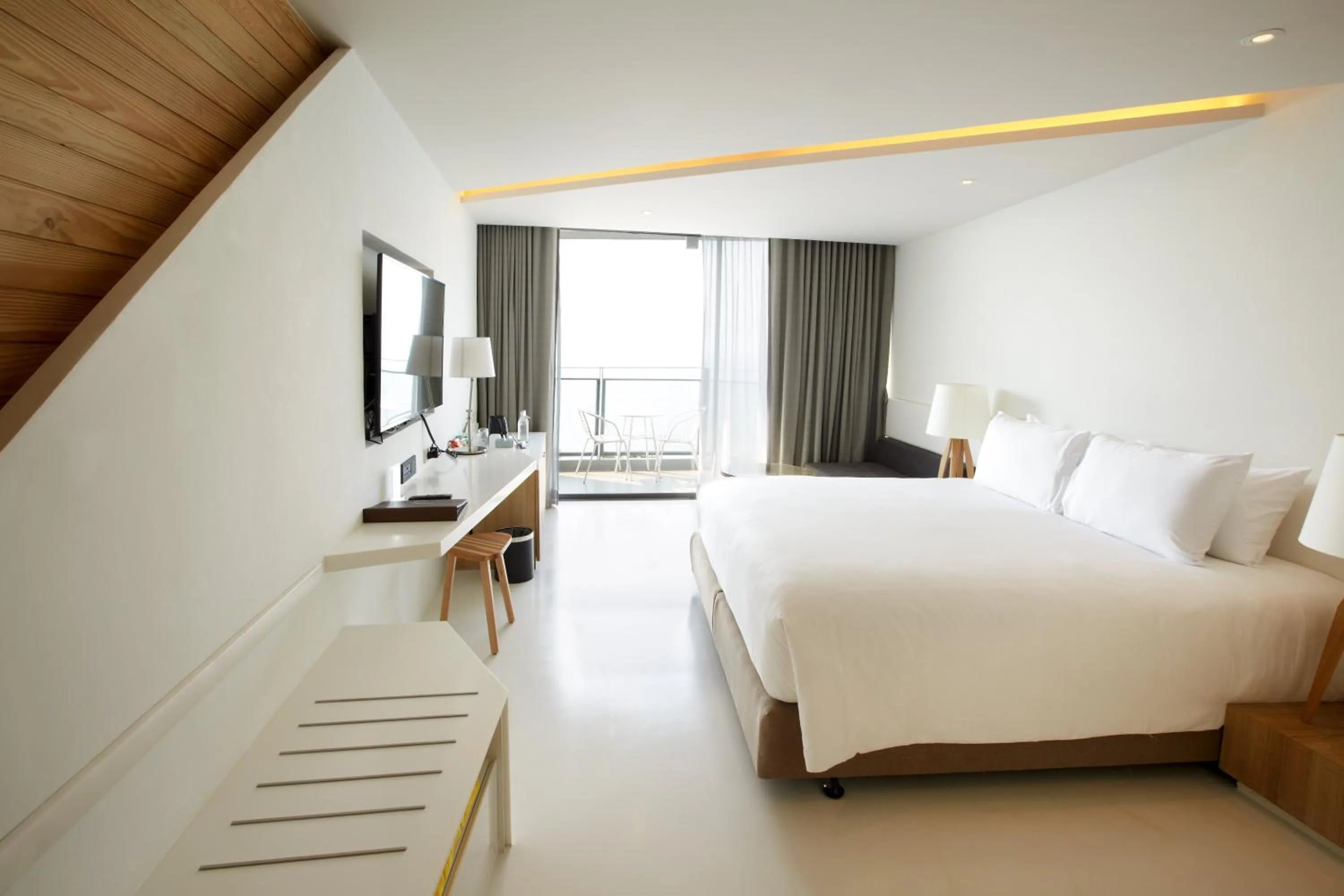 Bedroom, Bed in Q Resort Rayong