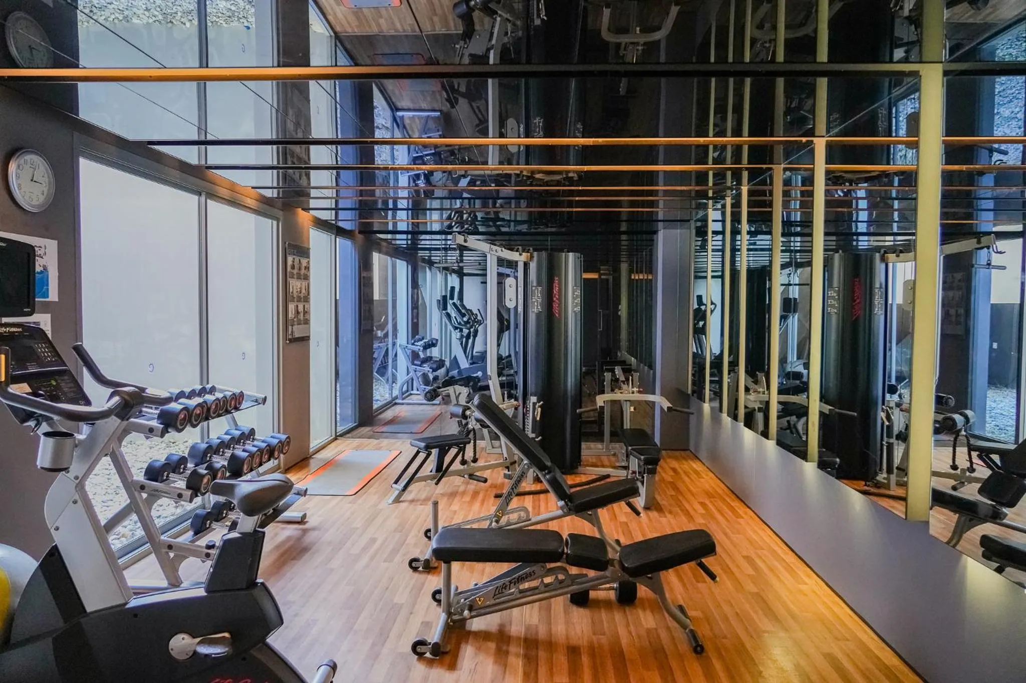 Fitness centre/facilities in Q Resort Rayong