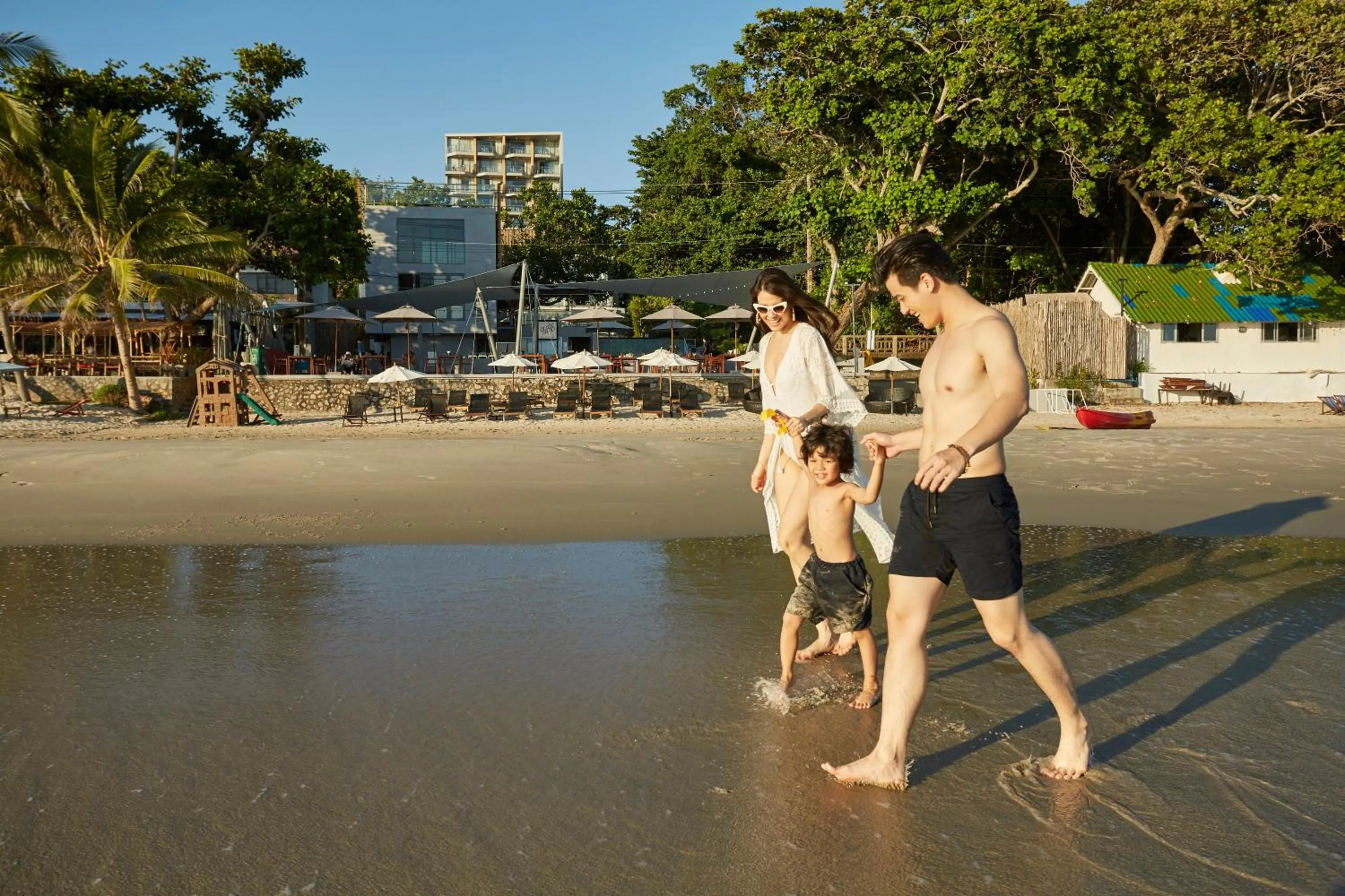 Beach in Q Resort Rayong