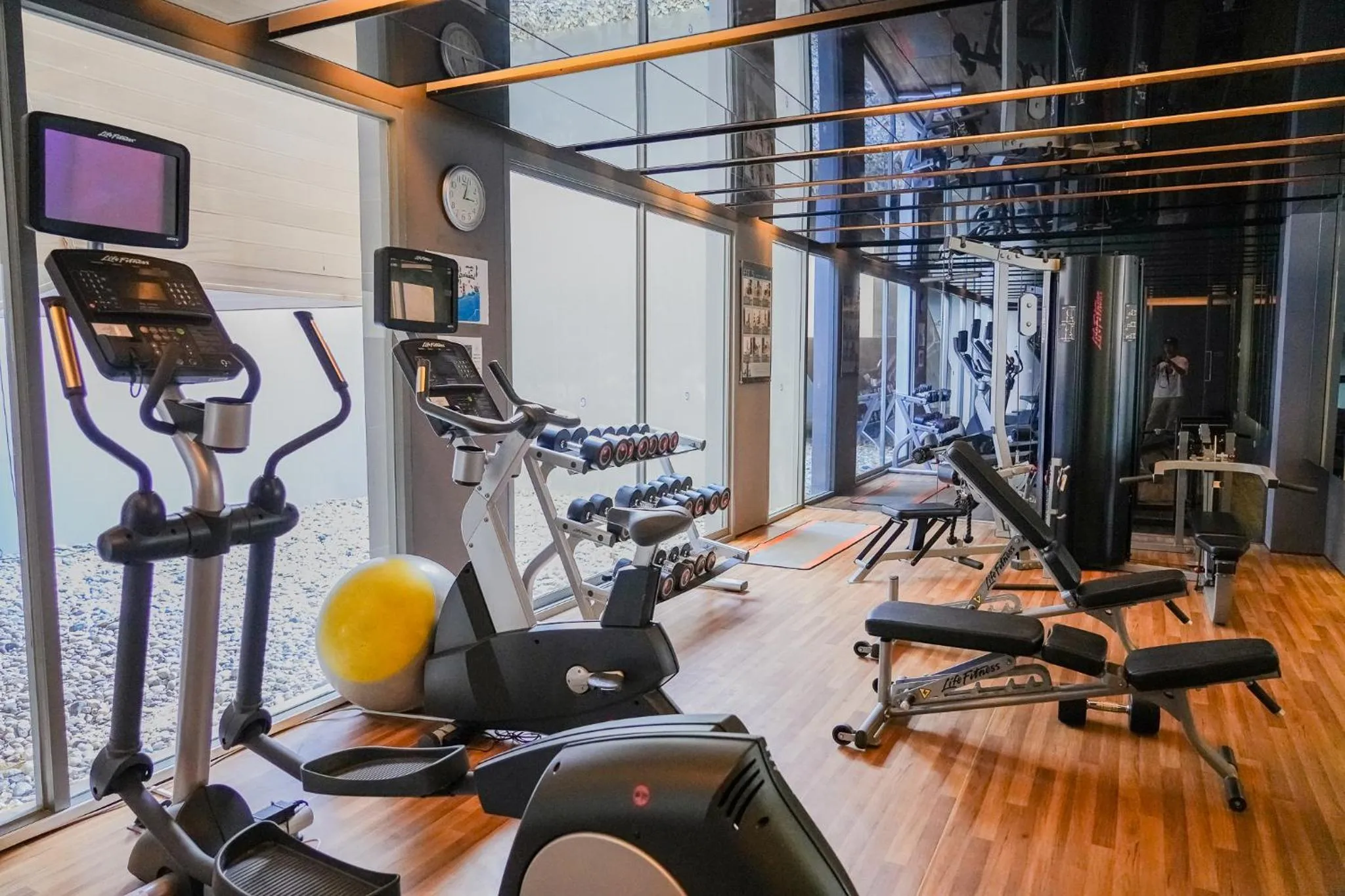 Fitness centre/facilities in Q Resort Rayong