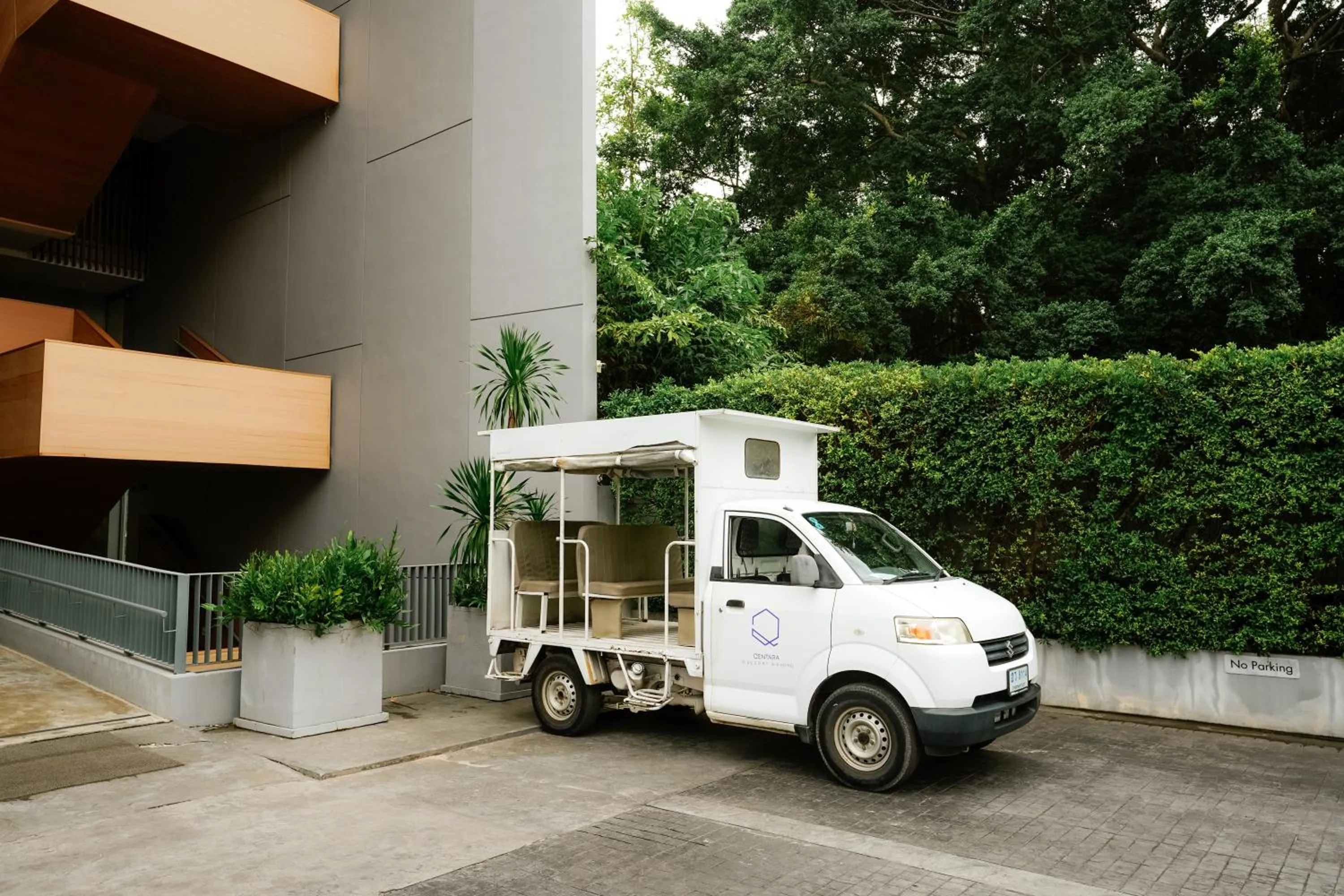 shuttle in Q Resort Rayong