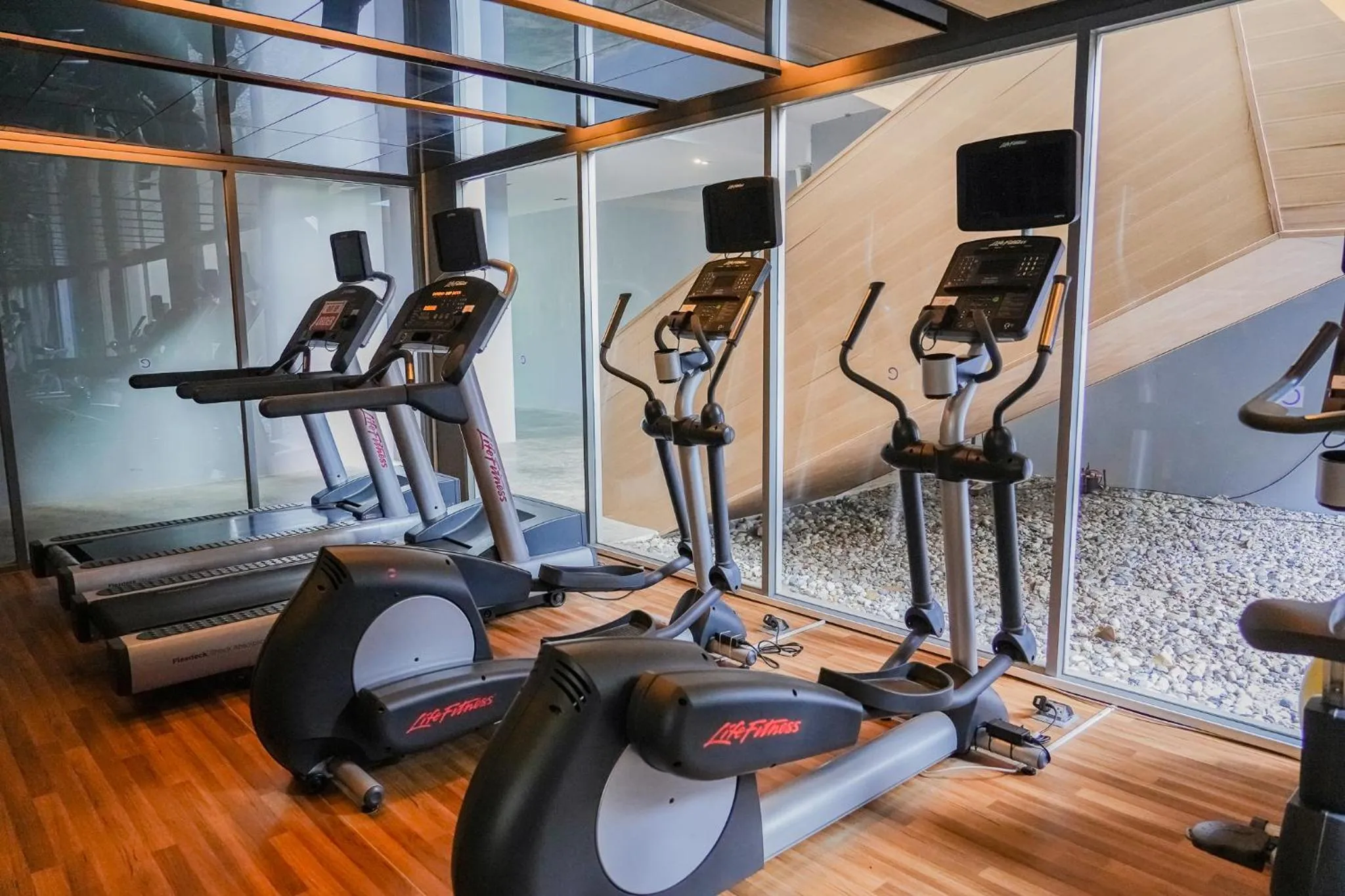 Fitness centre/facilities in Q Resort Rayong