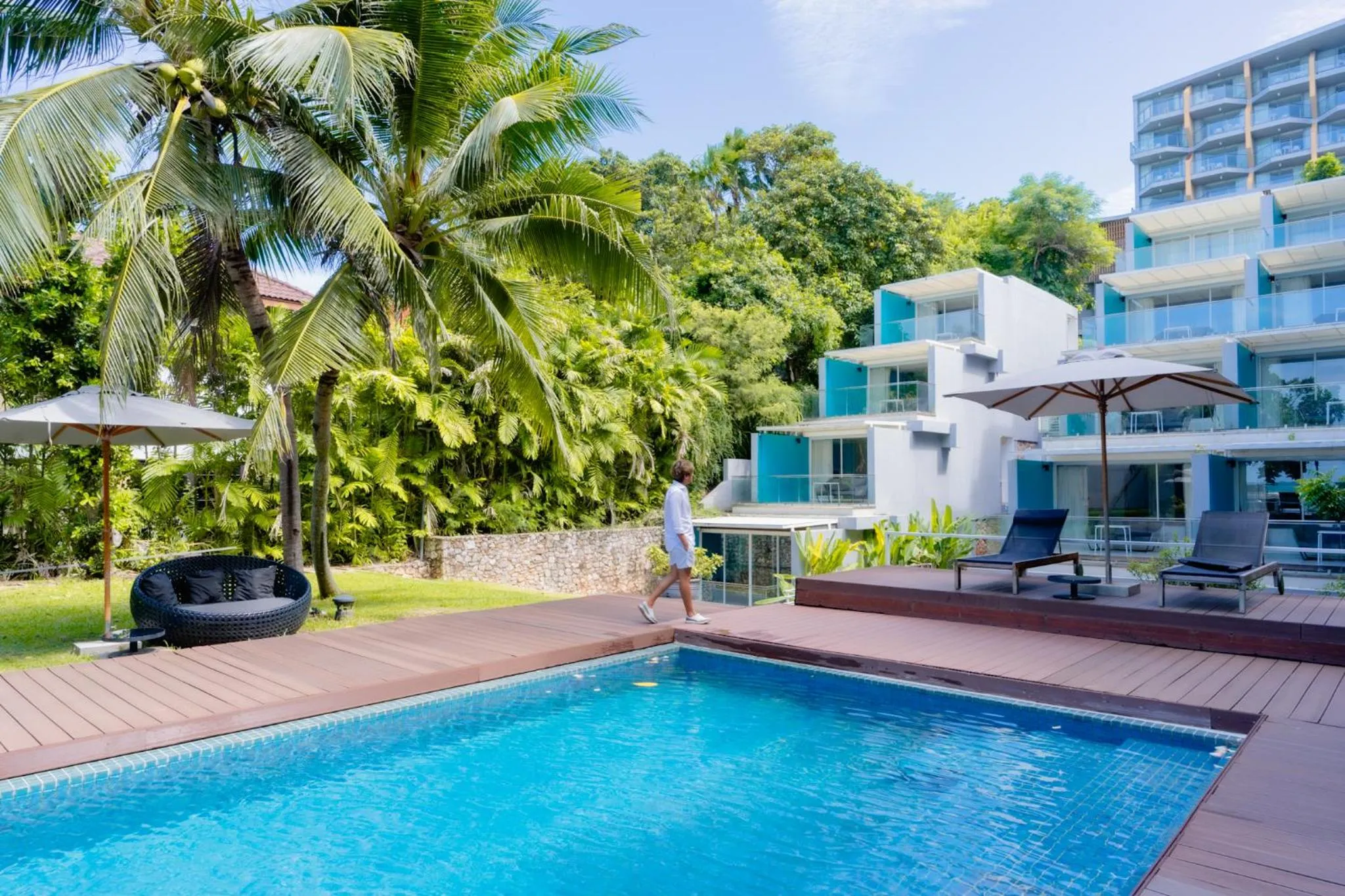 Swimming pool in Q Resort Rayong