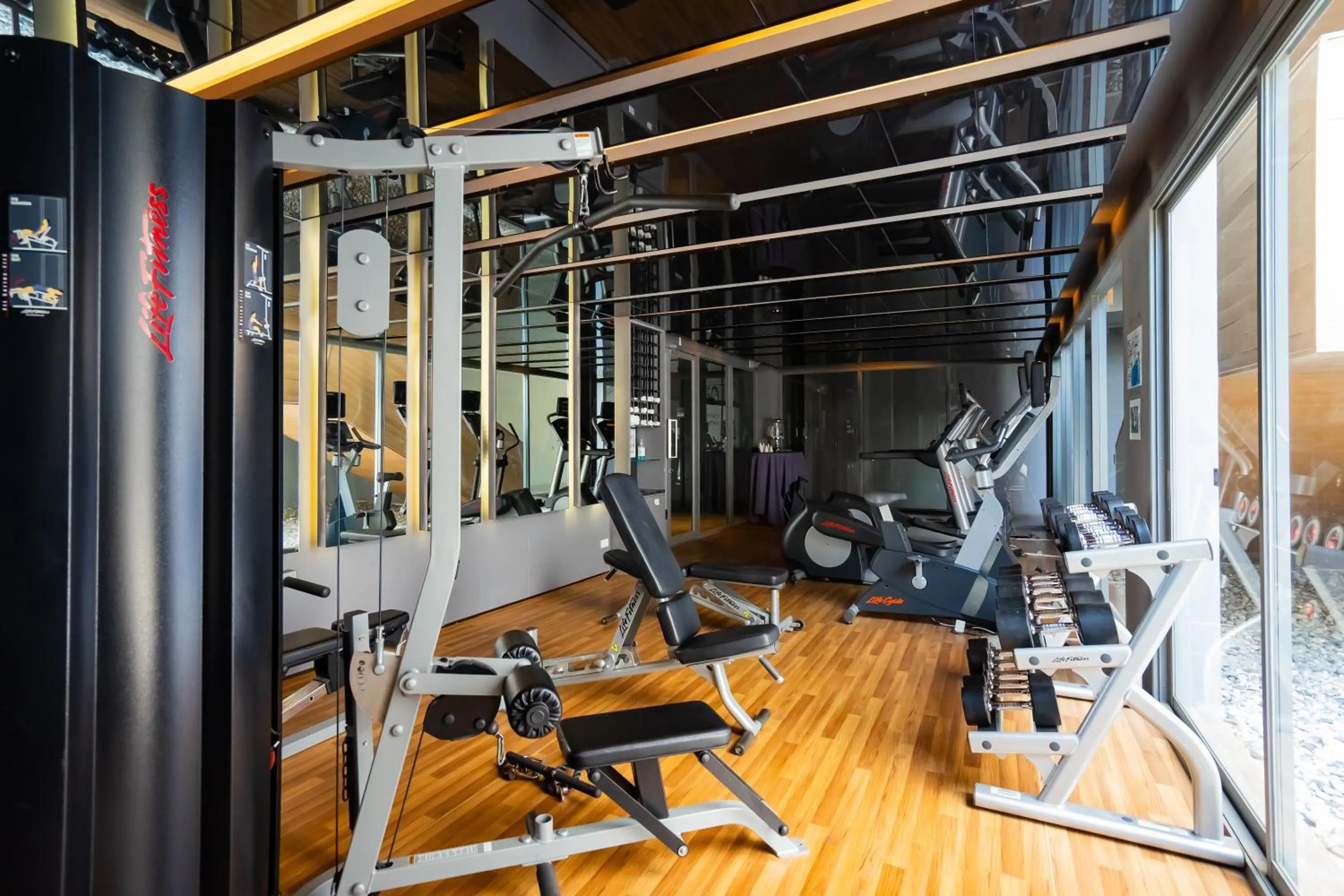 Fitness centre/facilities in Q Resort Rayong
