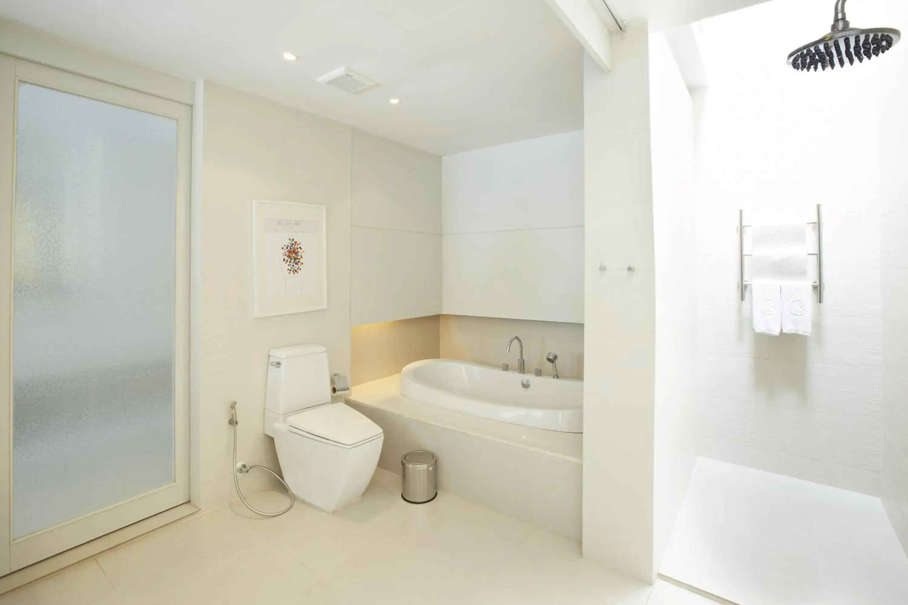 Bathroom in Q Resort Rayong Bathroom in Q Resort Rayong