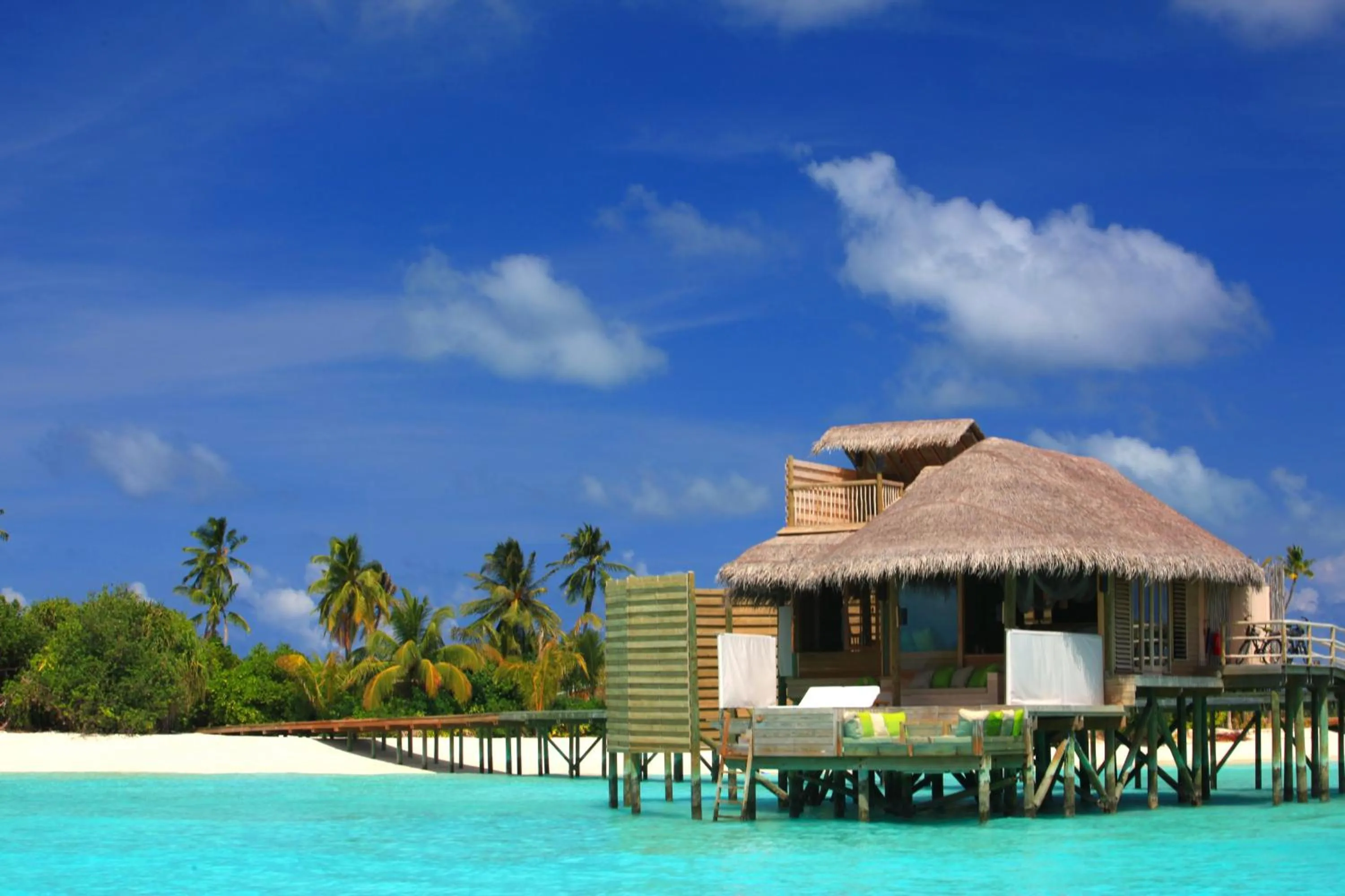 Property building in Six Senses Laamu