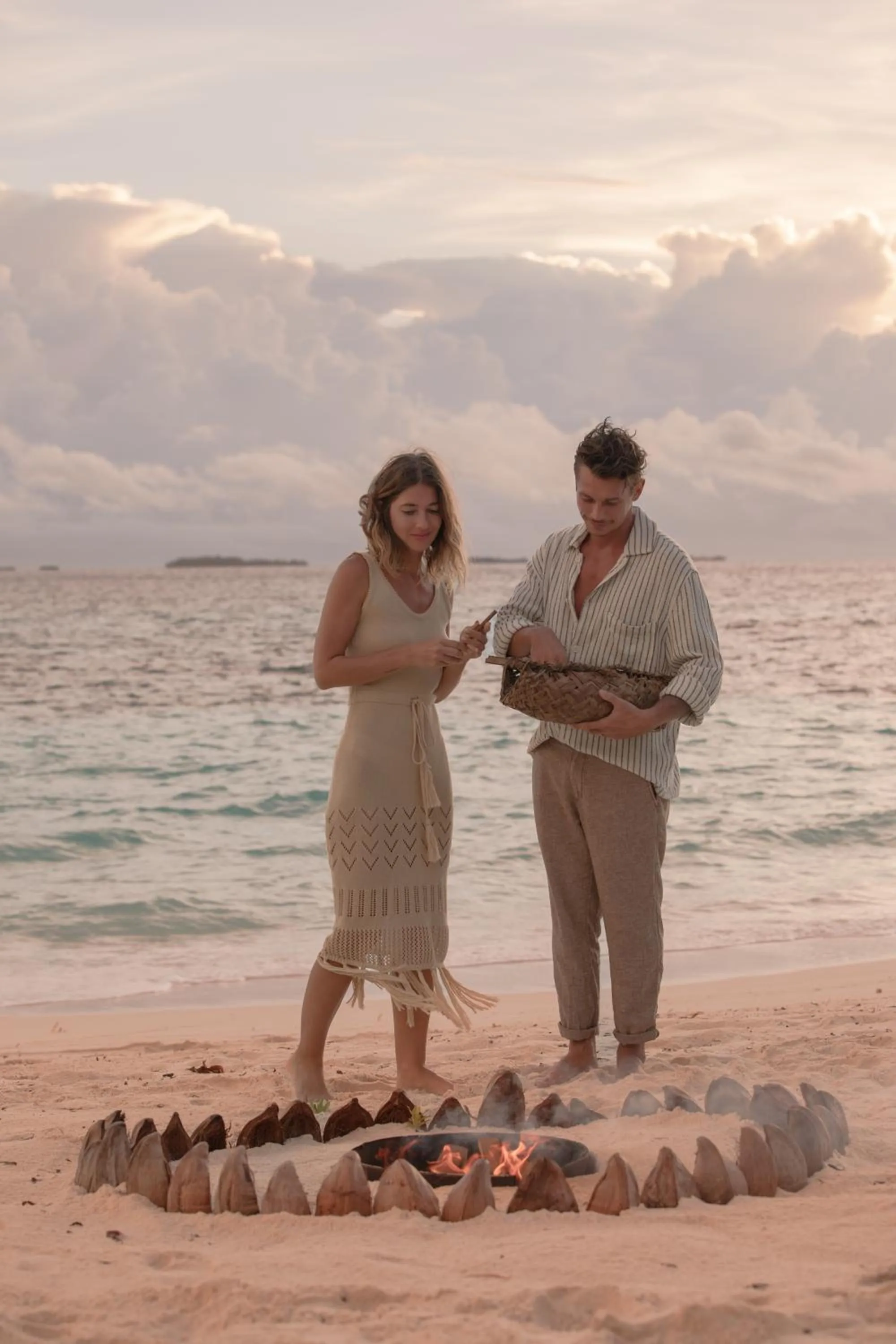 Natural landscape in Six Senses Laamu