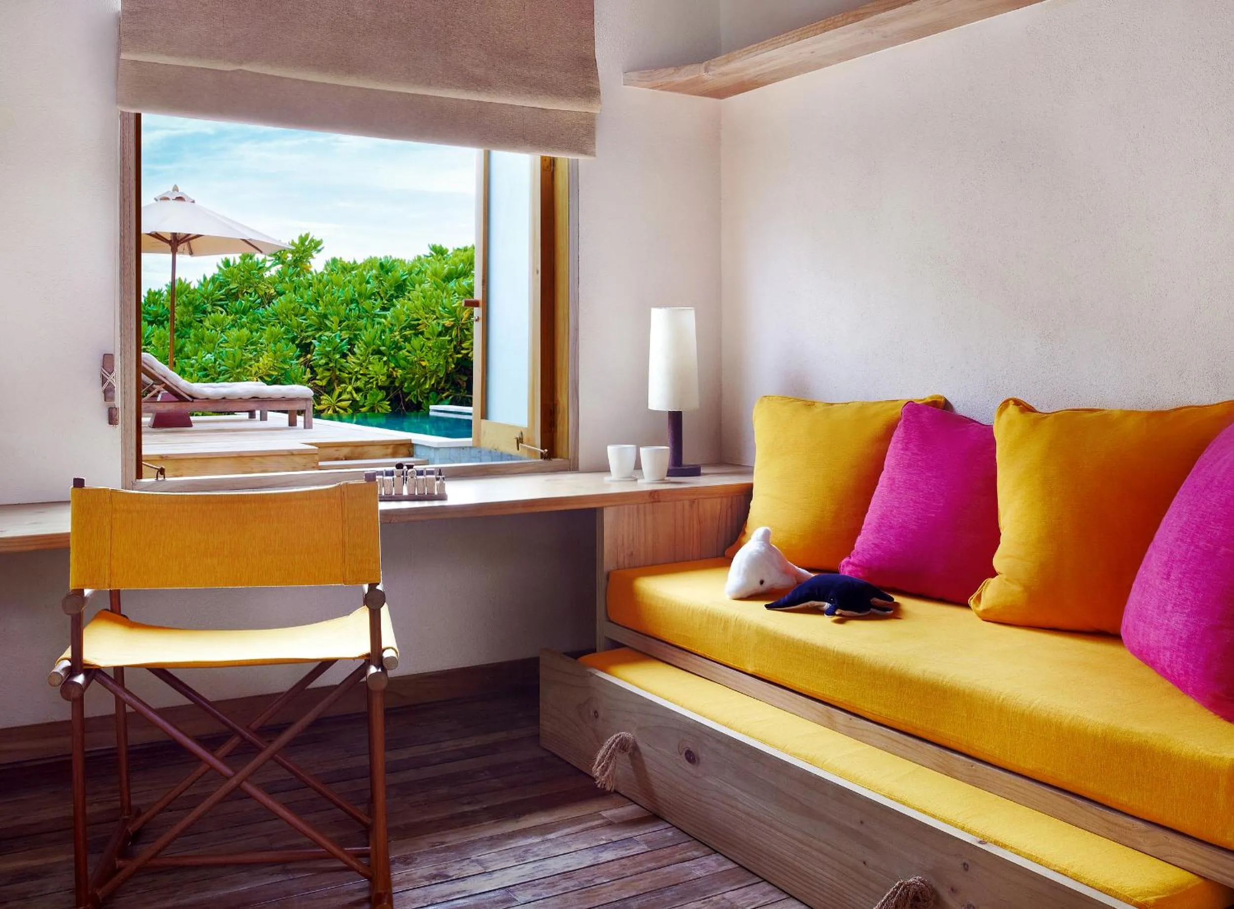 children in Six Senses Laamu