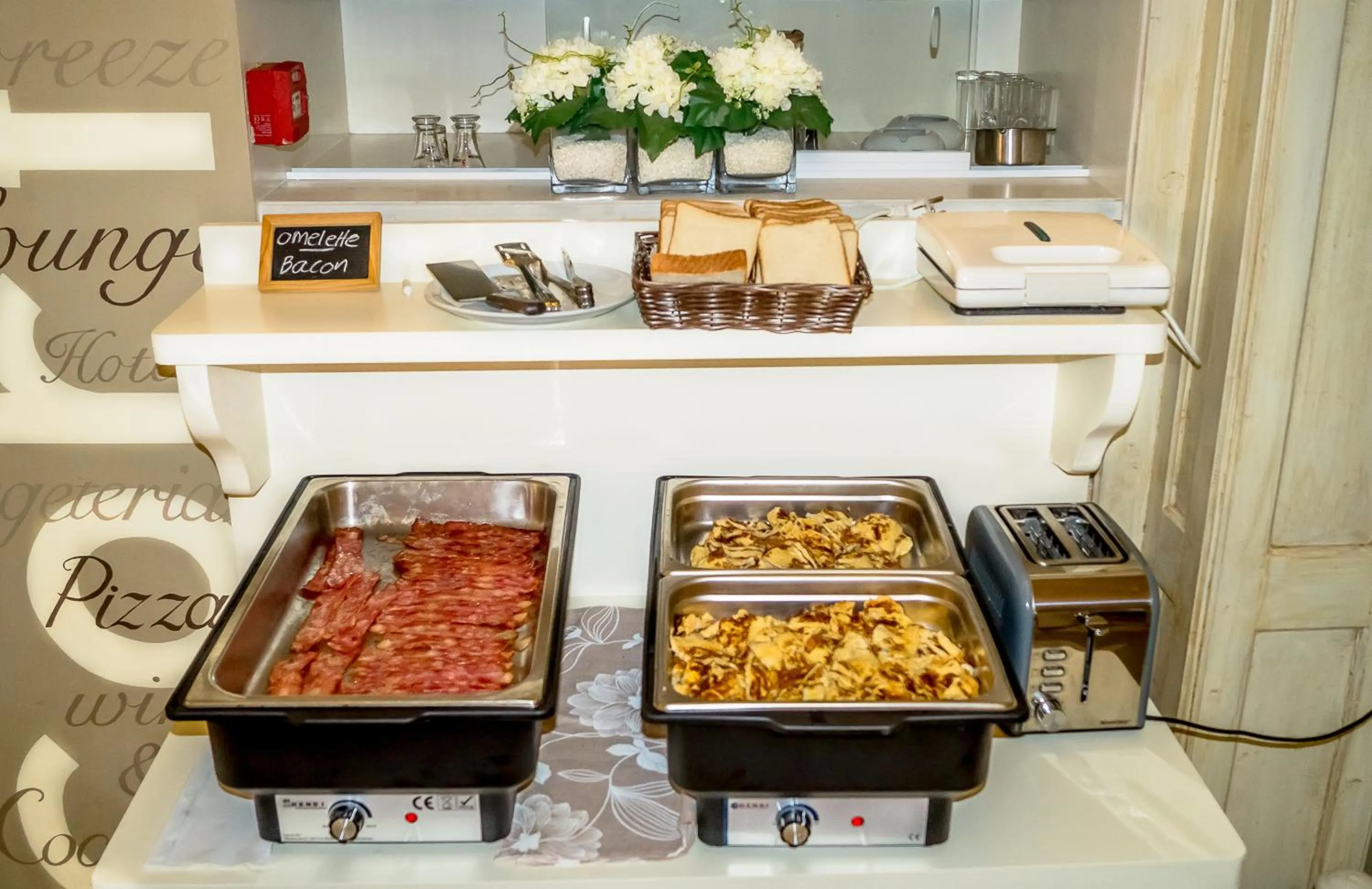 Buffet breakfast in Nefeli Hotel