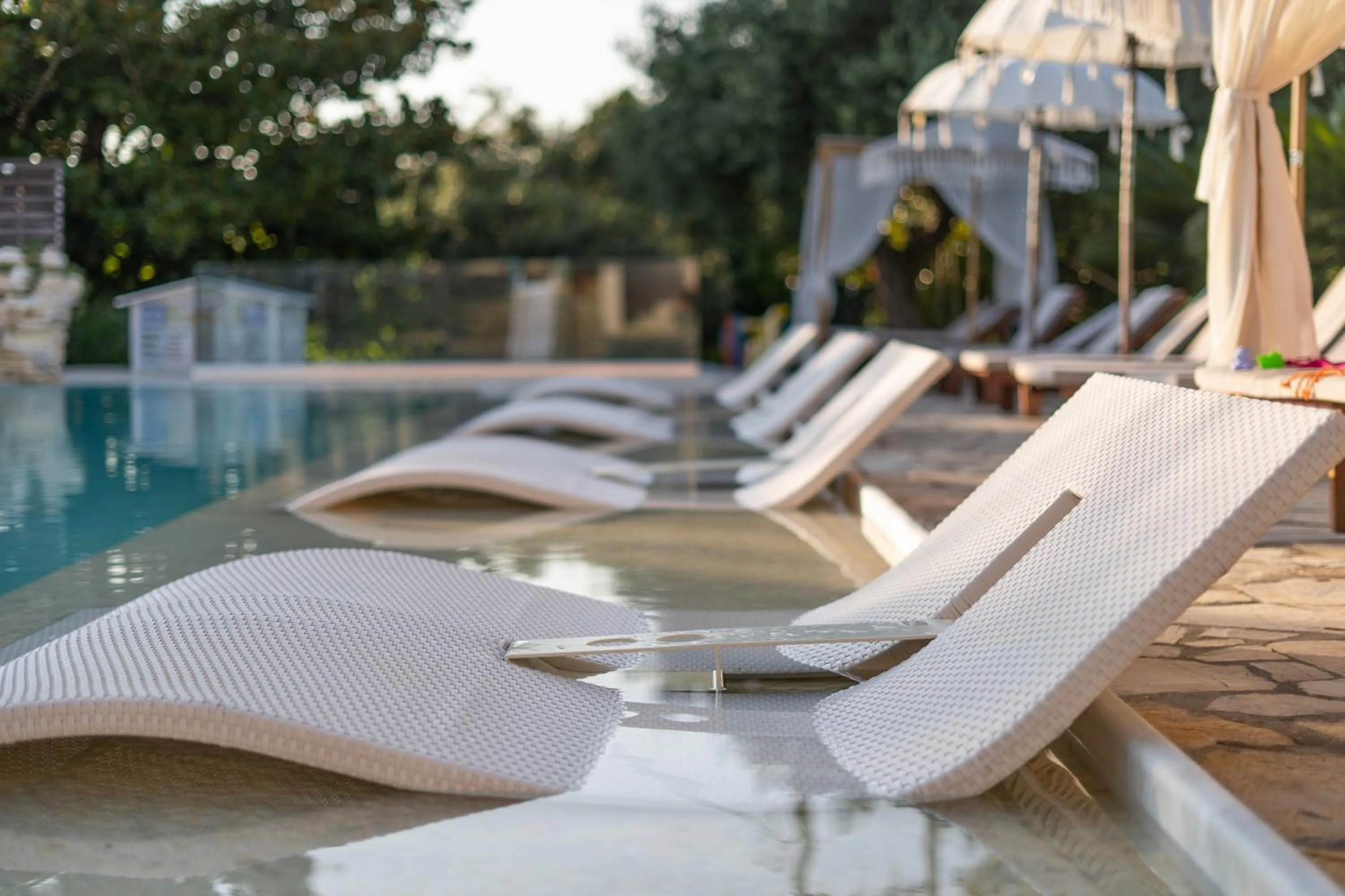 Swimming pool in Nefeli Hotel