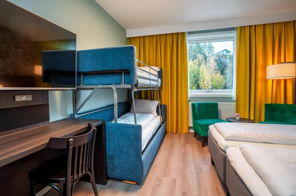 Photo of the whole room, Bed in Thon Hotel Bjørneparken